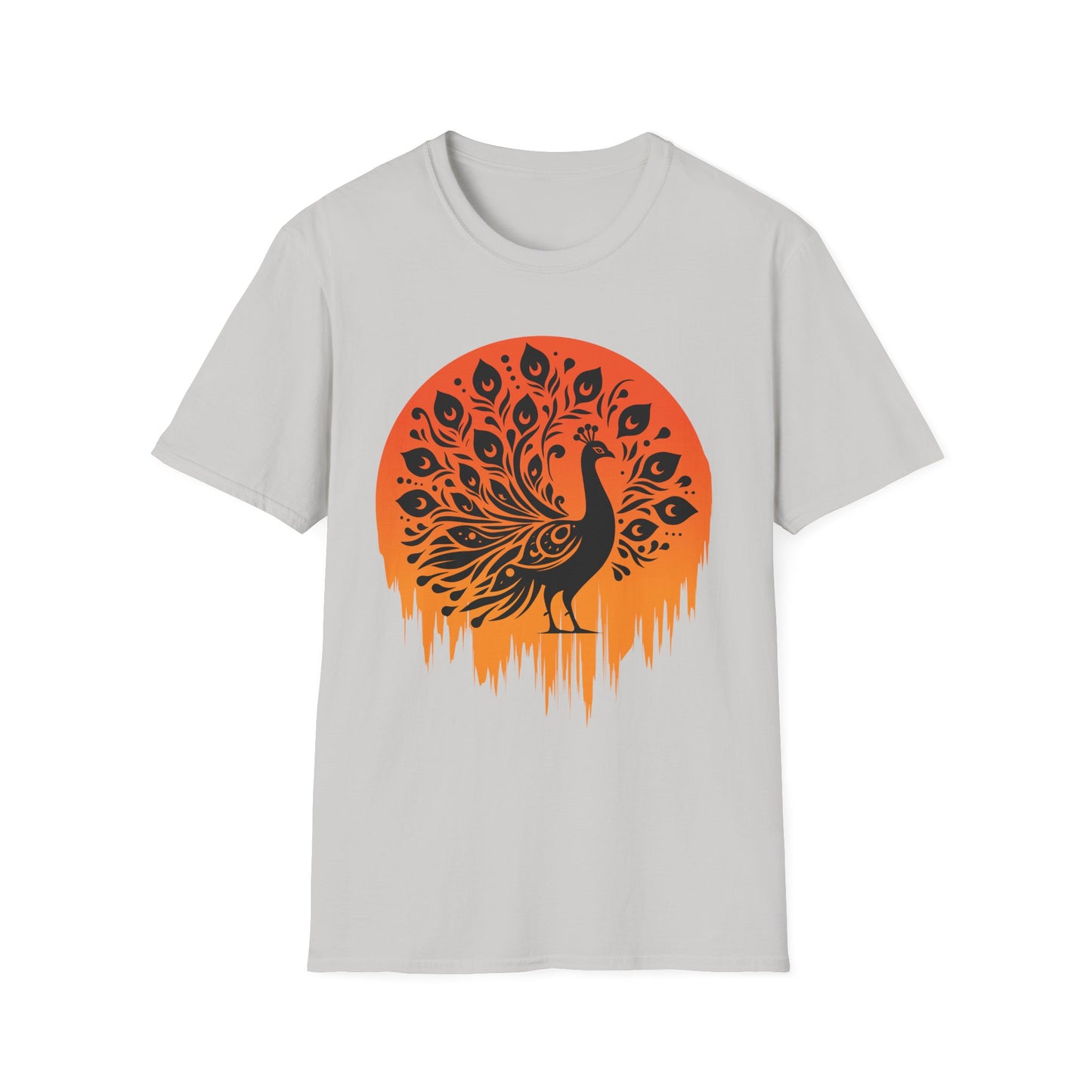 Bohemian Peacock T-Shirt, Gift for Her, Festival Nature Lovers