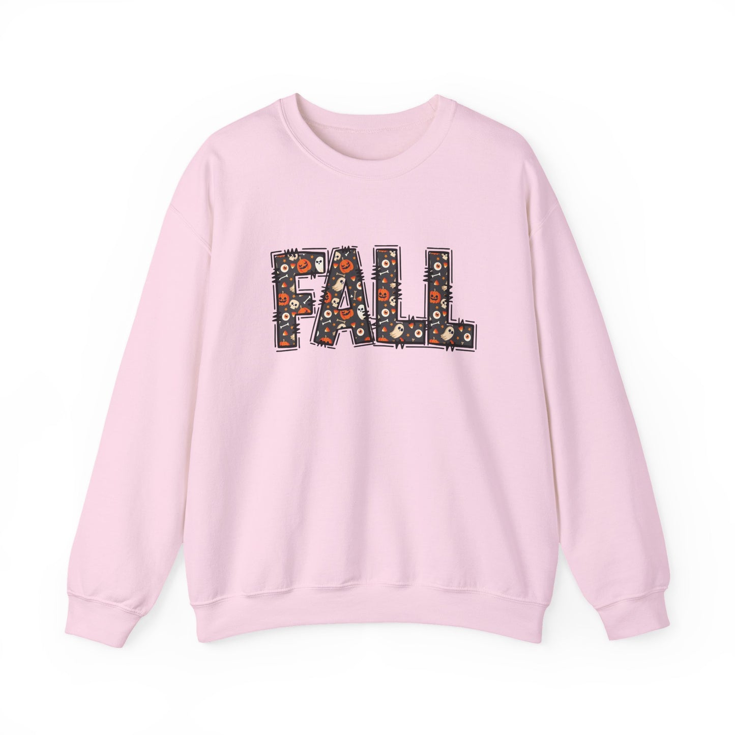 Fall Pumpkin Sweatshirt for Halloween October Vibes, Autumn Outfit, Gift for Her, Layering Piece, Casual Fall Style
