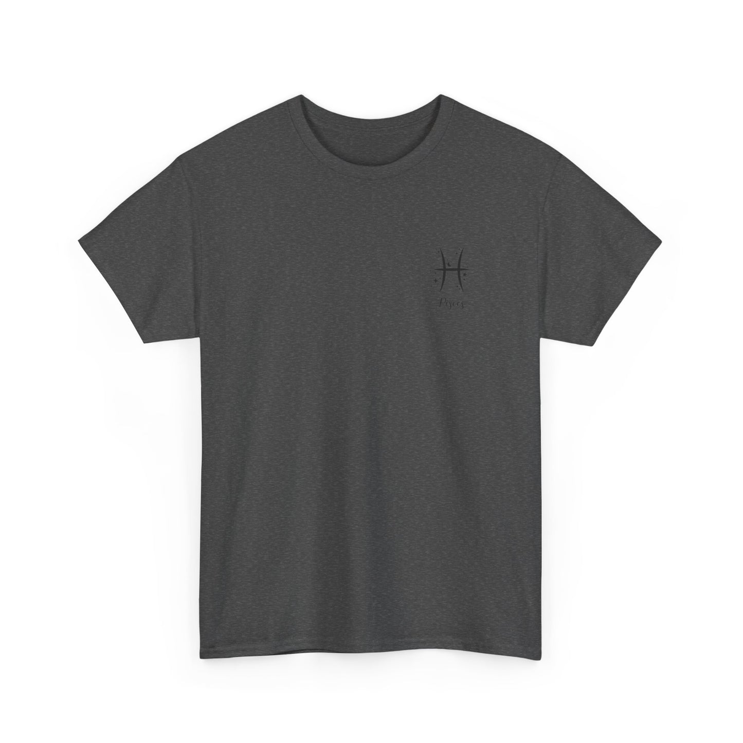 Pisces Zodiac Graphic Tee, Astrology Gift, Horoscope Shirt, Unique Birthday Gift, Unisex Heavy Cotton Tee