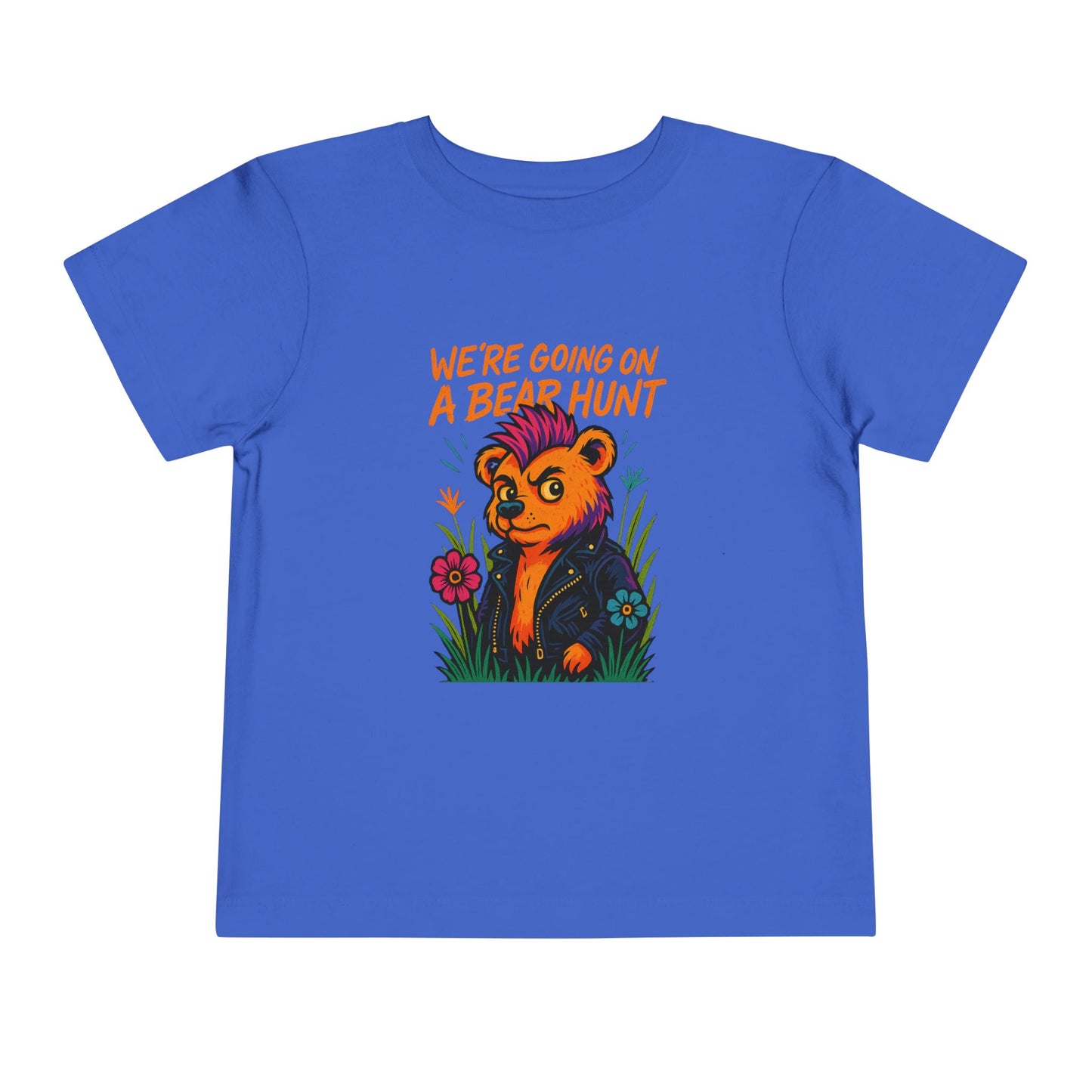 Toddler Bad Bear Hunt Tee - Fun Kids T-Shirt, Birthday Gift, Animal Story Lovers