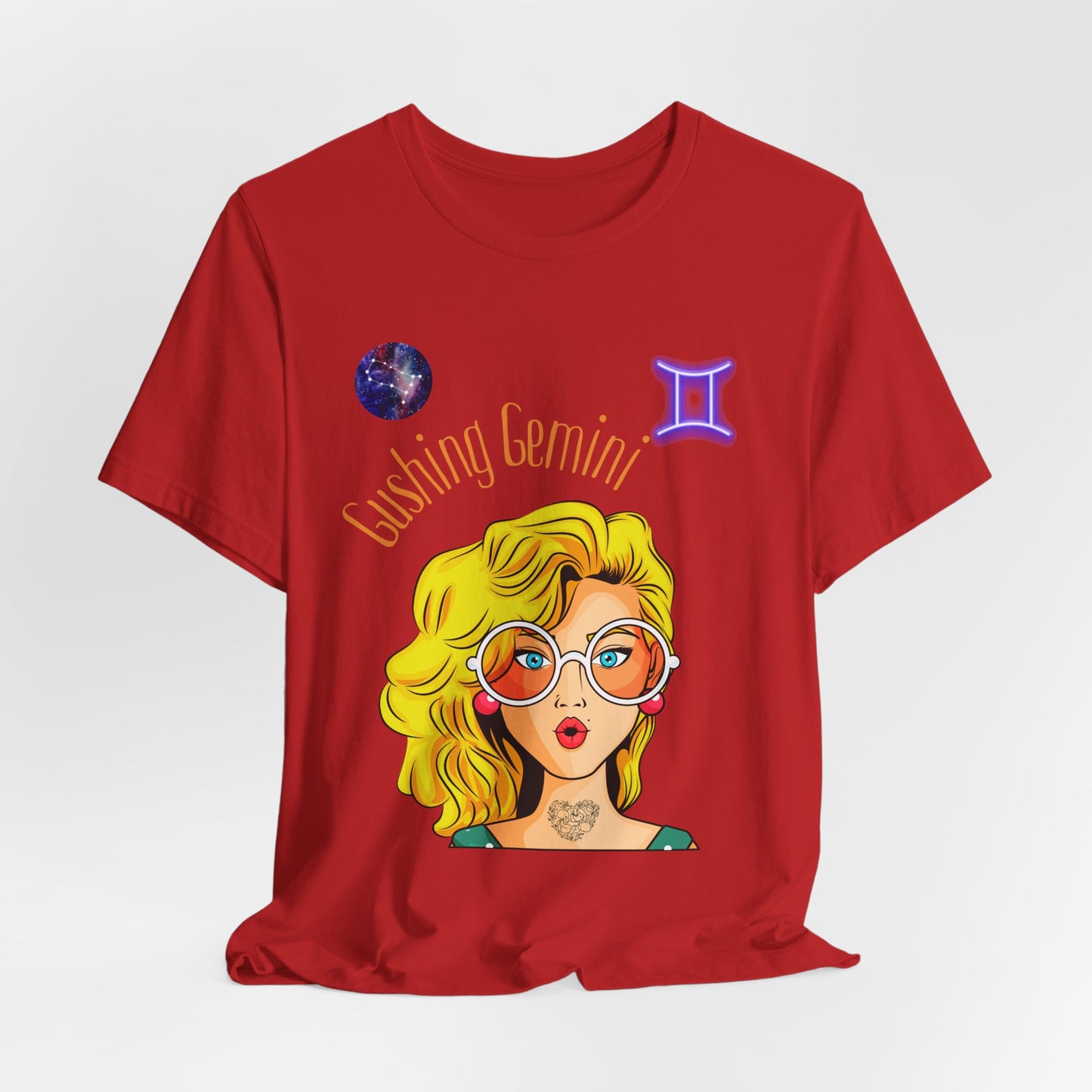 Gemini Astrology Tee, Zodiac Shirt, Horoscope Top, Birthday, Astrology Lovers T-Shirt, Casual Summer Wear
