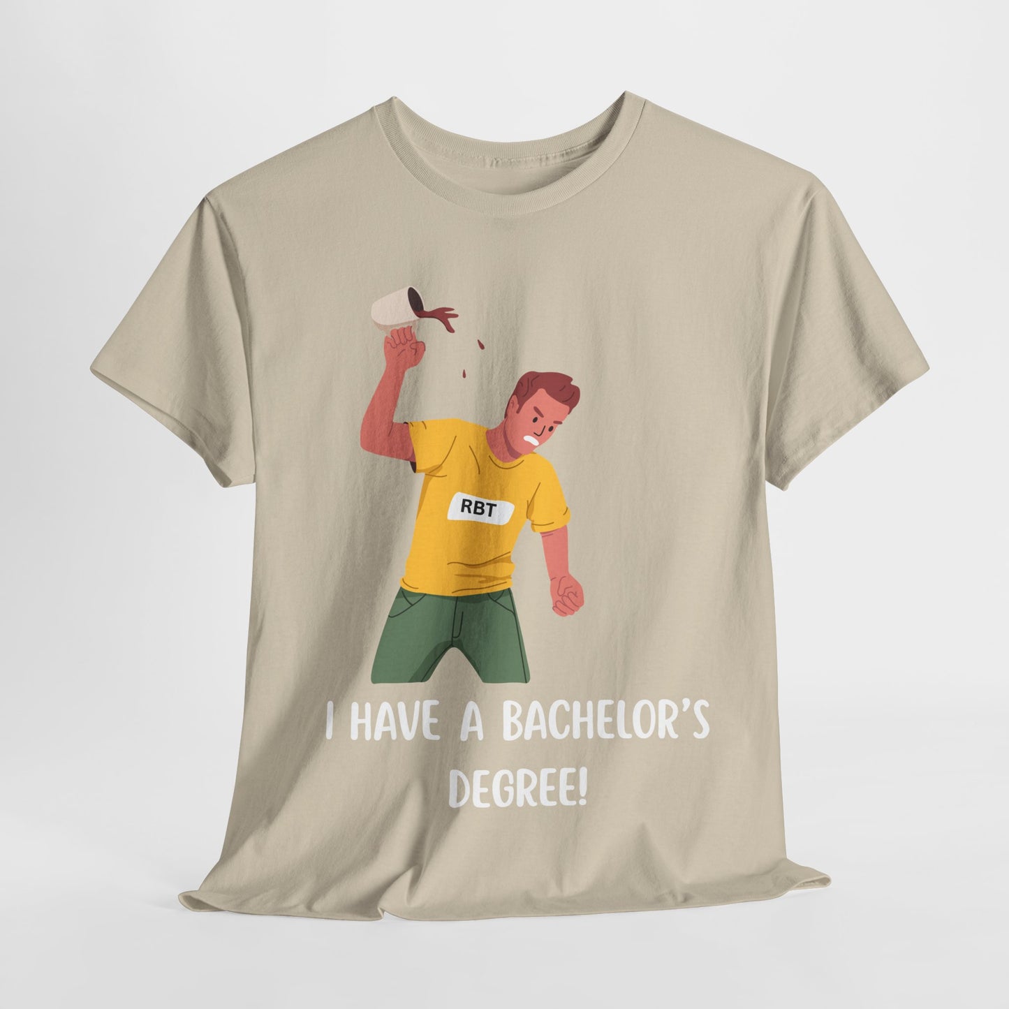 Funny RBT Coffee Throw Tee - Behavior Technician Humor Shirt - ABA Therapy Gift from Parents