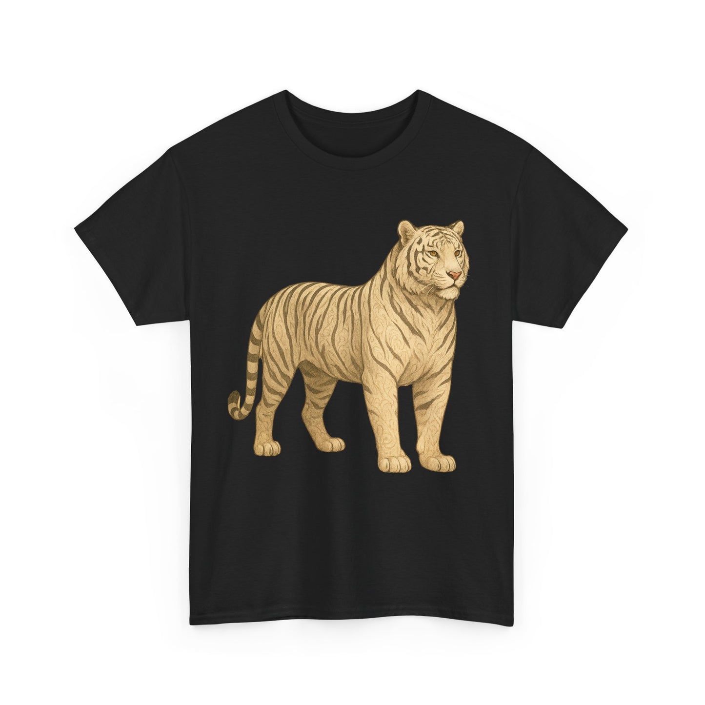 Stylish Tiger Print Tee, Perfect Gift for Animal Lovers, Unique Graphic Shirt, Eco-Friendly Cotton T-Shirt