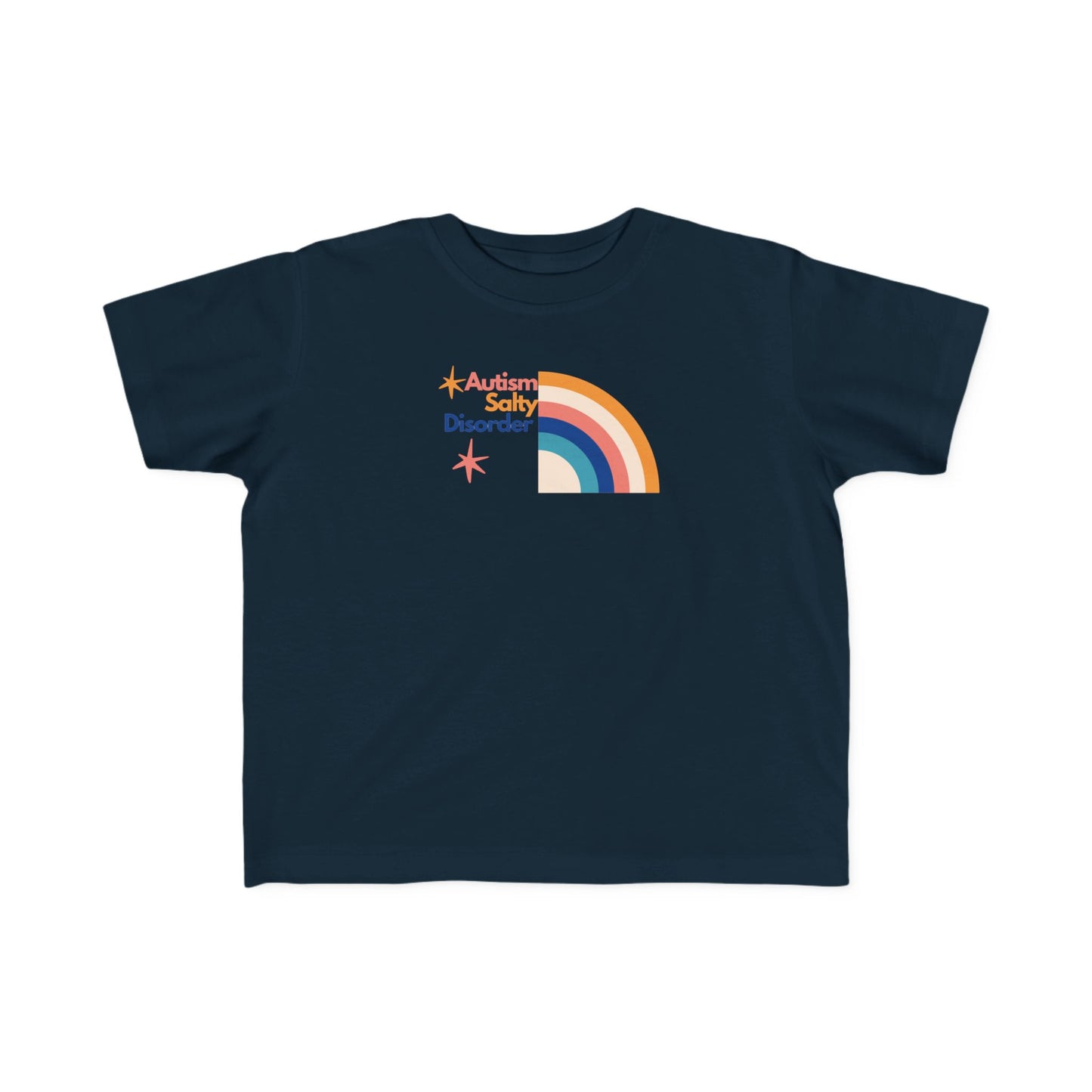 Toddler's Salty Autism Awareness Tee, Kids' Rainbow Shirt
