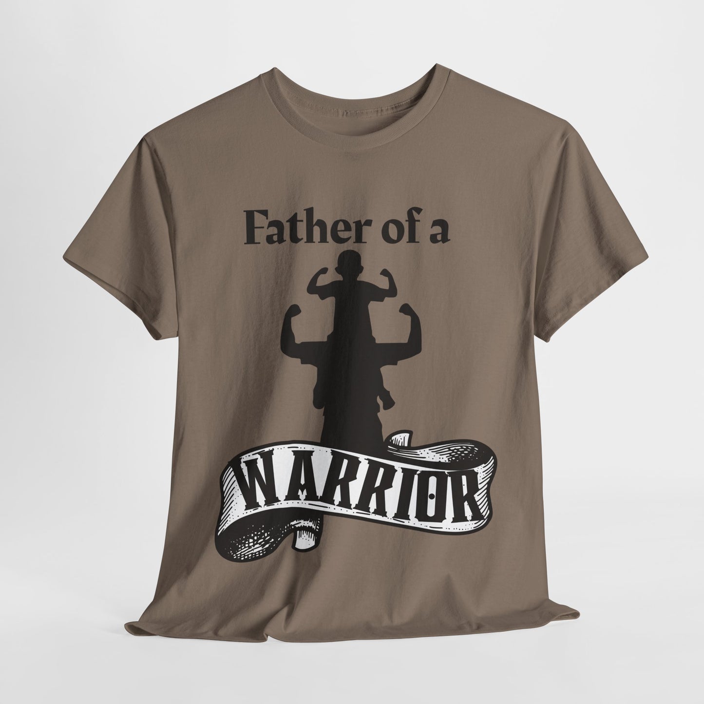Father of a Warrior T-Shirt, Gift for Dads, Warrior Theme Shirt, Father's Day Gift, Unisex Cotton Tee