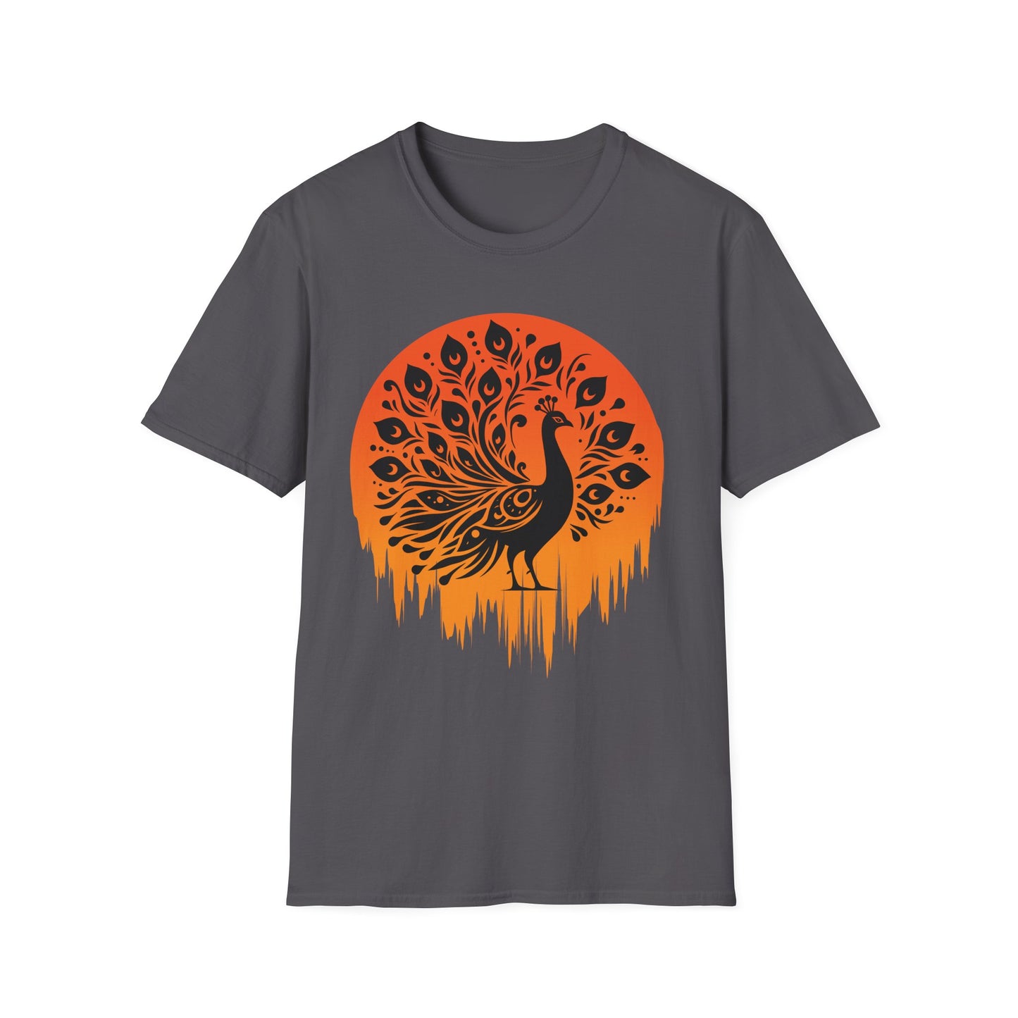 Bohemian Peacock T-Shirt, Gift for Her, Festival Nature Lovers