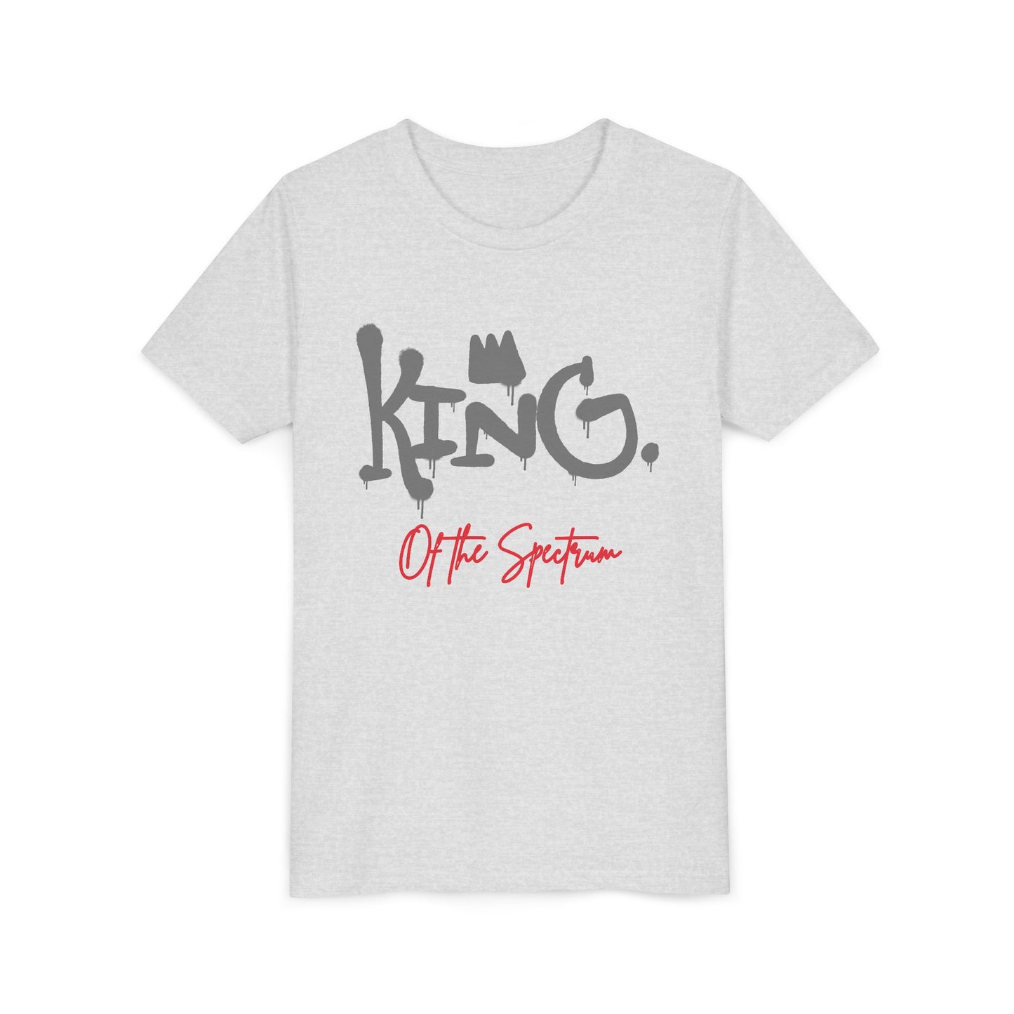 Autism Pride Youth T-Shirt: King of the Spectrum Tee for Empowered Boys