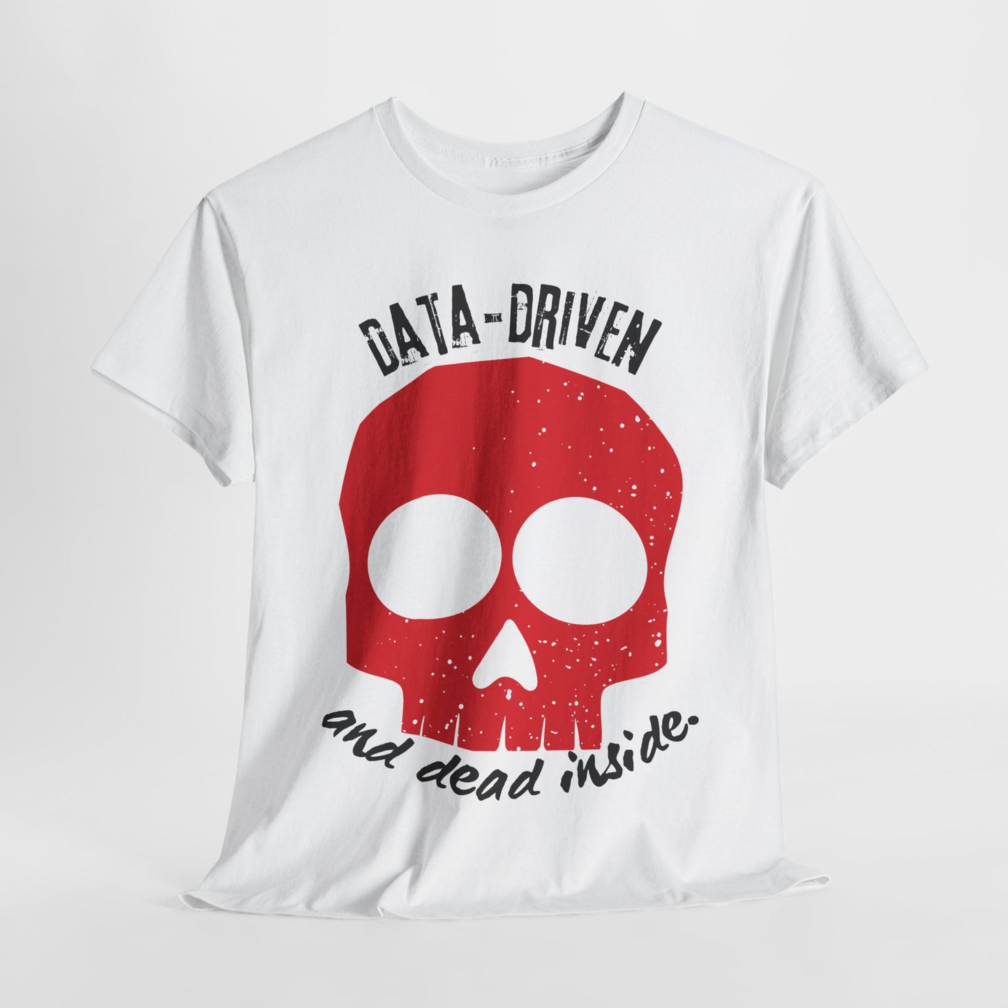 BCBA, RBT, Therapist T-shirt-Data Driven and Dead Inside – Skull ABA Therapy Tee