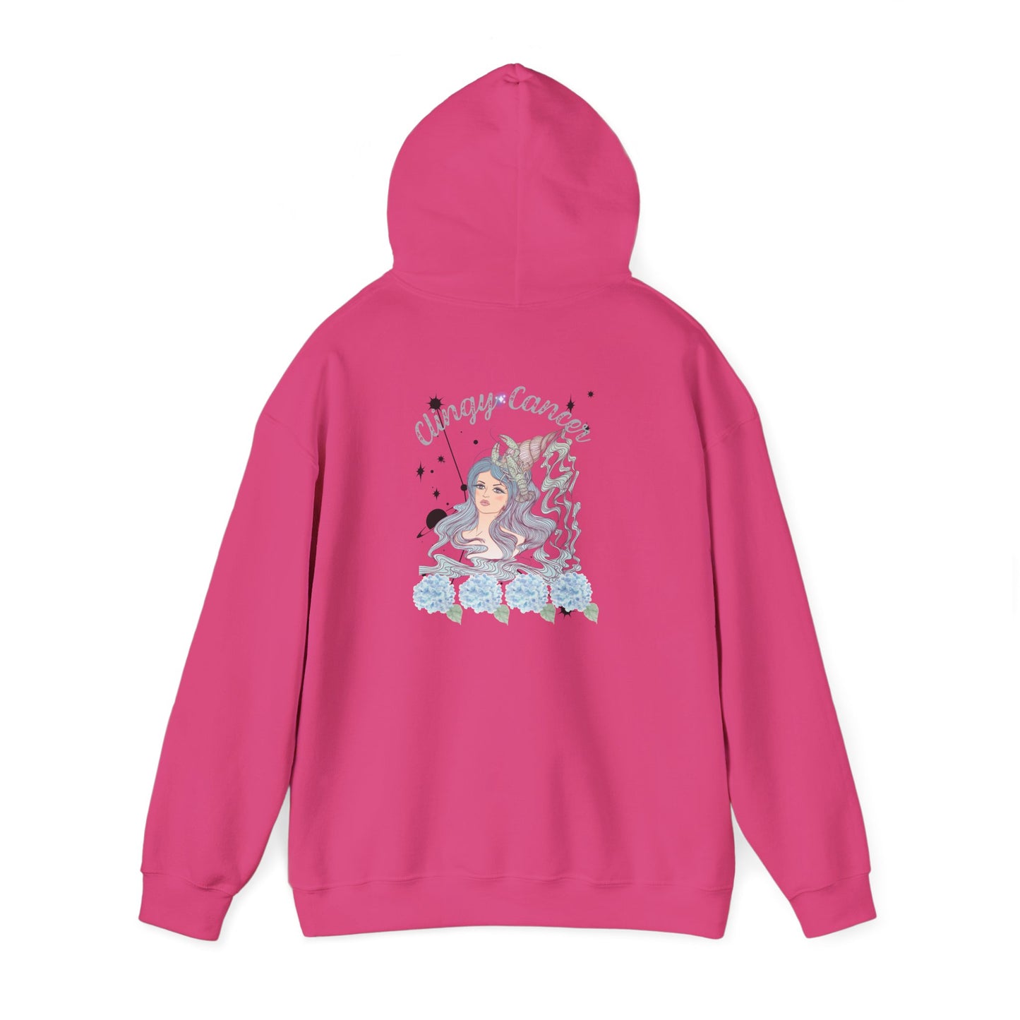 Cancer Zodiac Unisex Hoodie - Celestial Astrology Horoscope Sweatshirt for Women and Men
