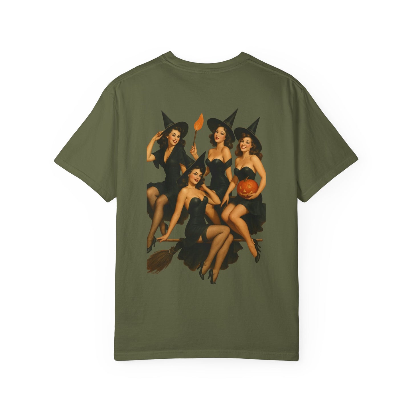 Witchy Unisex T-Shirt | Vintage Halloween Tee for Witches, Witchcraft Gift, Spooky Season Wear, Halloween Costume, Everyday Comfort