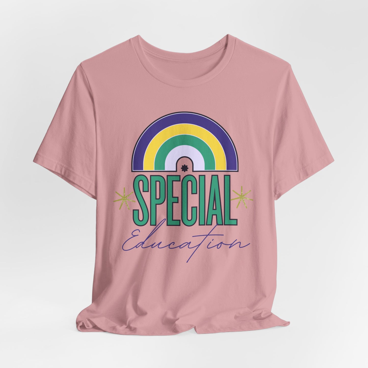 Special Education Pride Shirt, SPED Life, Teacher Gift, Rainbow Graphic Tee, Gift for Educators, Classroom Apparel