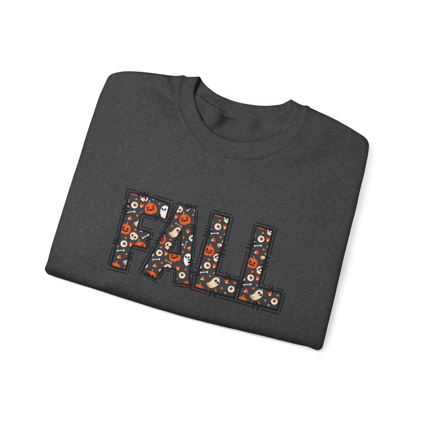 Fall Pumpkin Sweatshirt for Halloween October Vibes, Autumn Outfit, Gift for Her, Layering Piece, Casual Fall Style