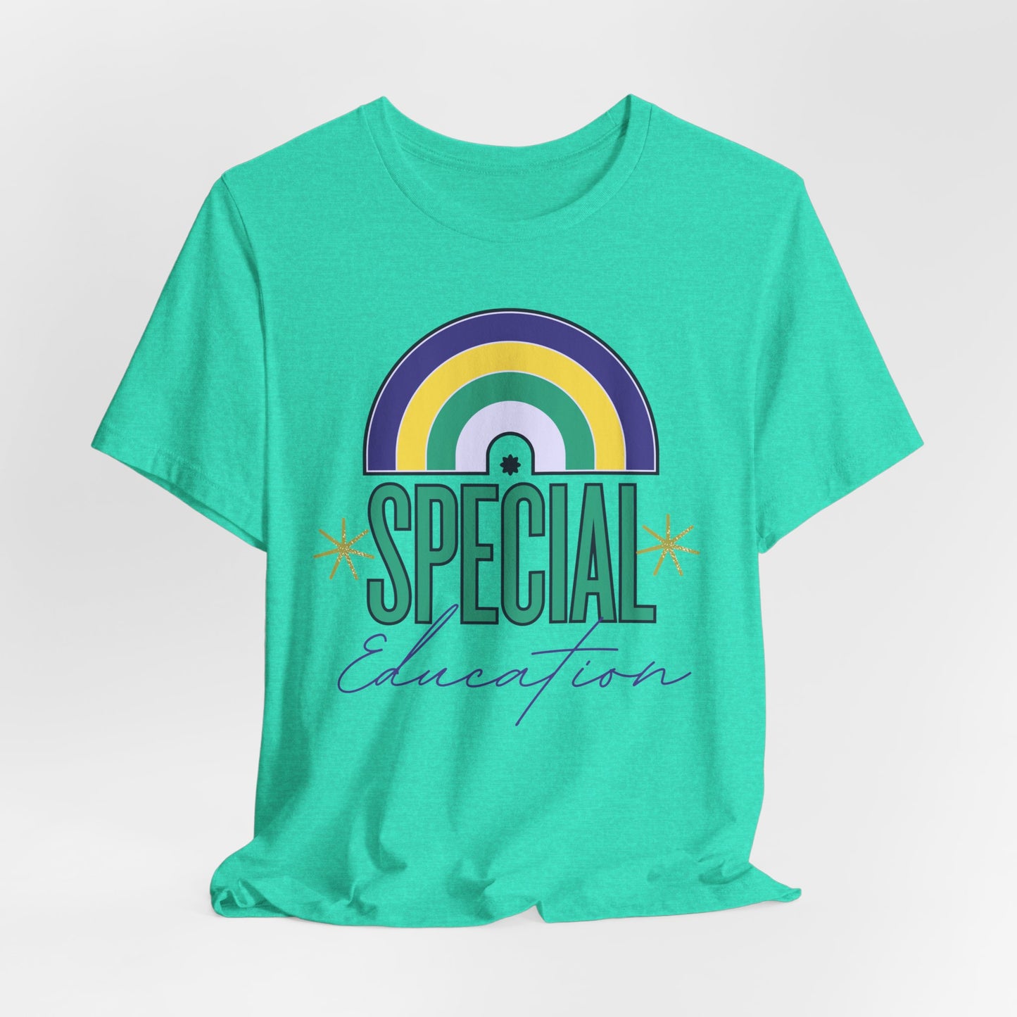 Special Education Pride Shirt, SPED Life, Teacher Gift, Rainbow Graphic Tee, Gift for Educators, Classroom Apparel