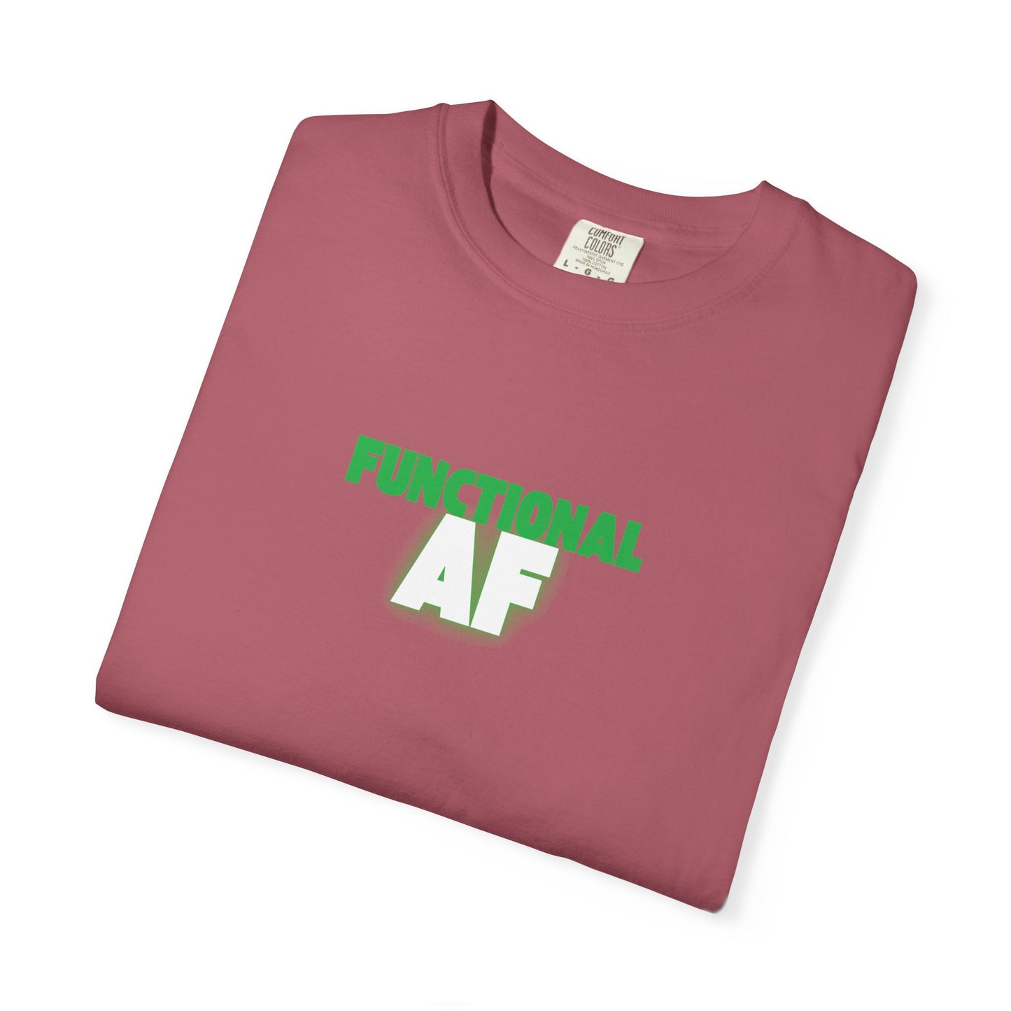 Functional AF RBT BCBA Comfort Colors T-Shirt, Casual Streetwear, Gift for Therapist, Comfortable ABA Tee, Summer Essential