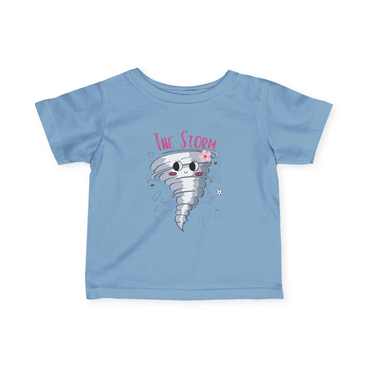 Cute Tornado Infant Tee, Baby Storm Shirt, Kids Weather T-shirt, Funny Matching Toddler Shirt, Baby Shower Gift, Nursery Decor