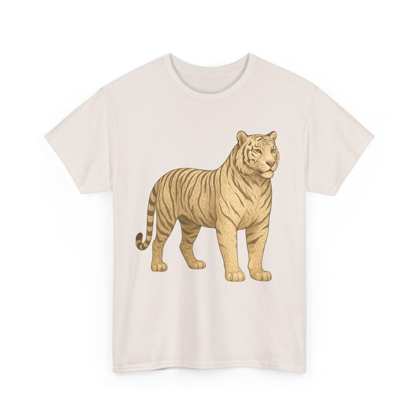 Stylish Tiger Print Tee, Perfect Gift for Animal Lovers, Unique Graphic Shirt, Eco-Friendly Cotton T-Shirt