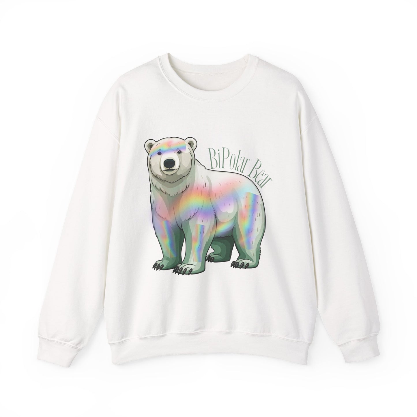 Bipolar Bear LGBTQ Hoodie: Mental Health Support Sweatshirt for Men & Women