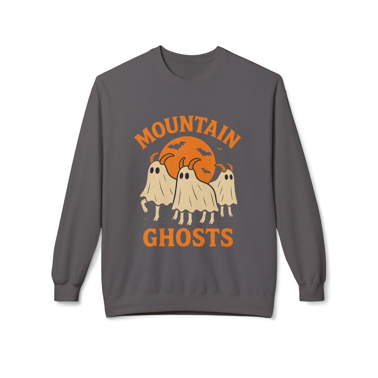Halloween Mountain Ghosts Crewneck Sweatshirt | Halloween Sweater, Spooky Season Style