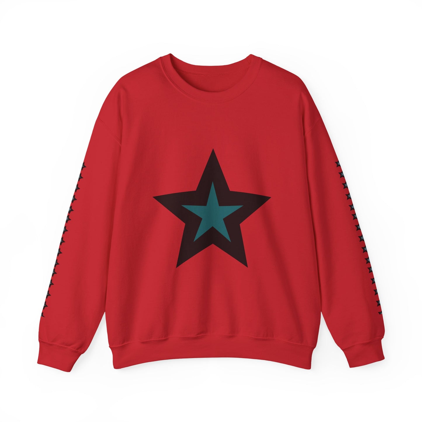 Starry Print Unisex Sweatshirt, Comfy Crewneck, Casual Wear, Gift for Her/Him, Star Lover Apparel
