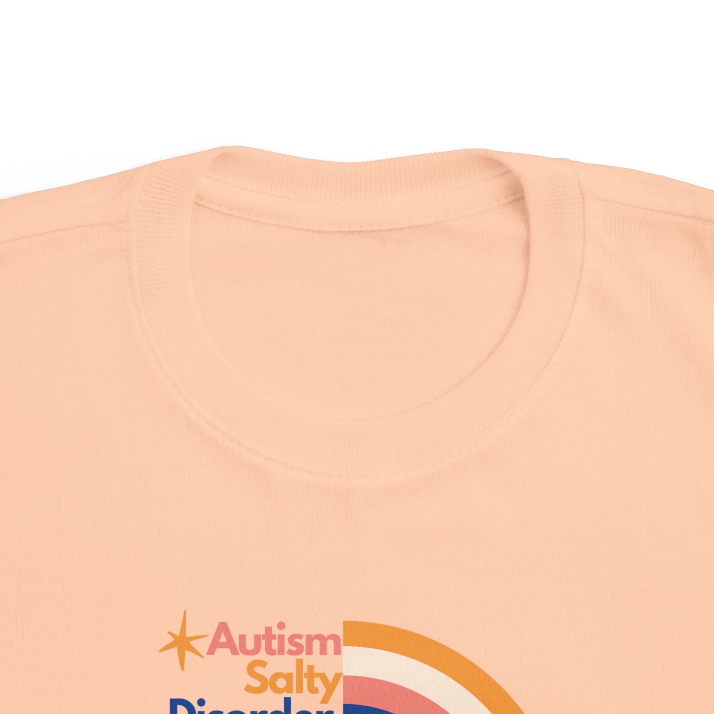 Toddler's Salty Autism Awareness Tee, Kids' Rainbow Shirt