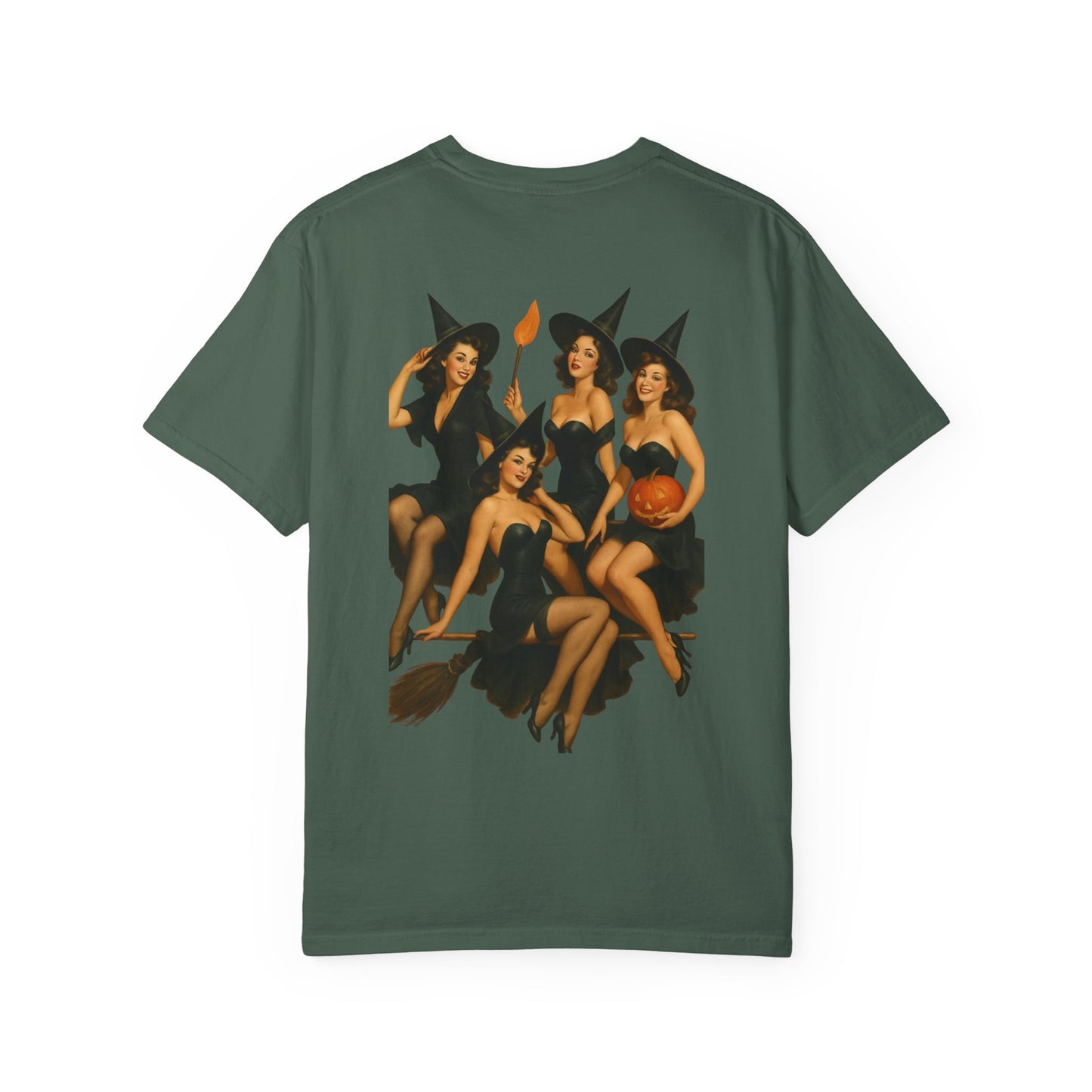 Witchy Unisex T-Shirt | Vintage Halloween Tee for Witches, Witchcraft Gift, Spooky Season Wear, Halloween Costume, Everyday Comfort