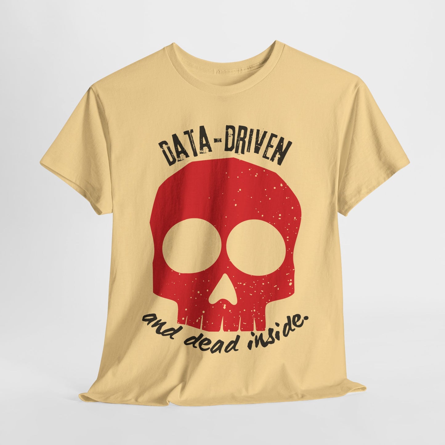BCBA, RBT, Therapist T-shirt-Data Driven and Dead Inside – Skull ABA Therapy Tee