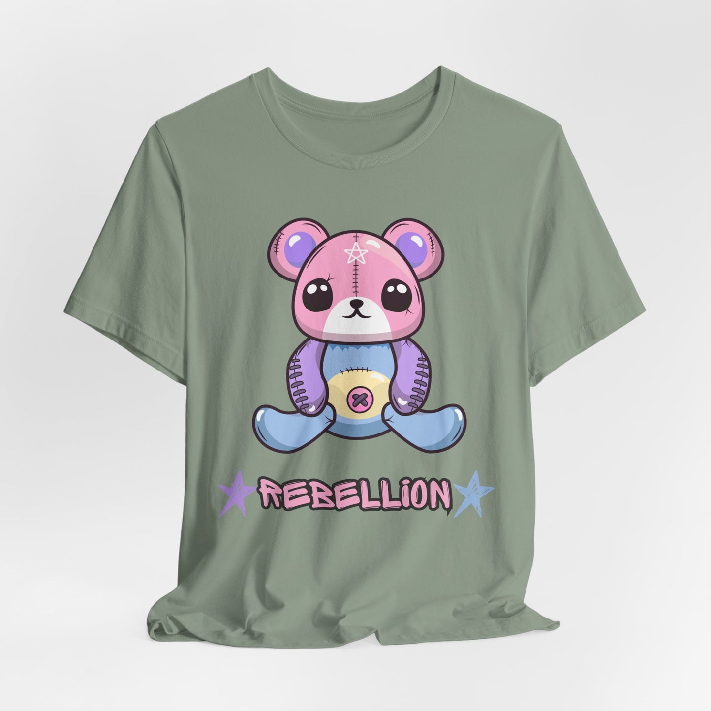 Rebellion Punk Bear Lightweight T-Shirt s for the bold, the different, and those who aren’t afraid to stand out