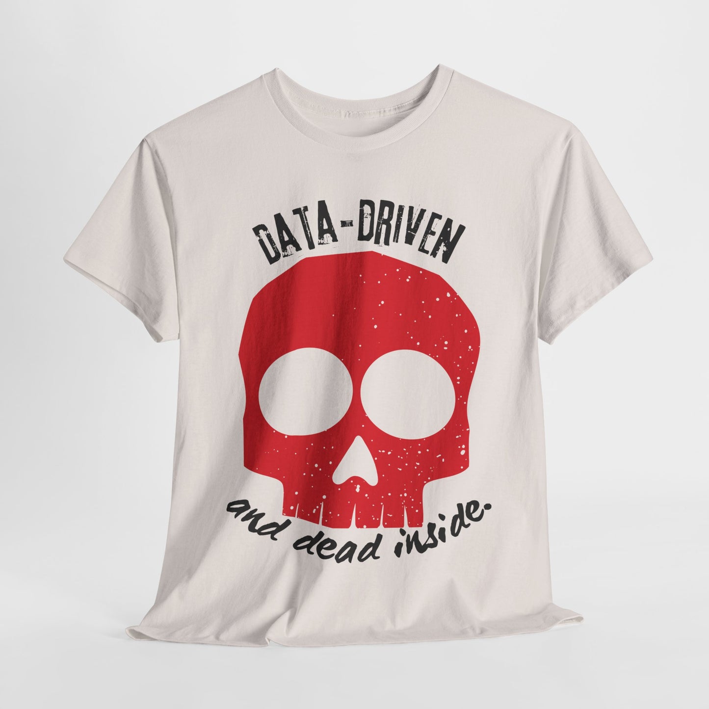 BCBA, RBT, Therapist T-shirt-Data Driven and Dead Inside – Skull ABA Therapy Tee