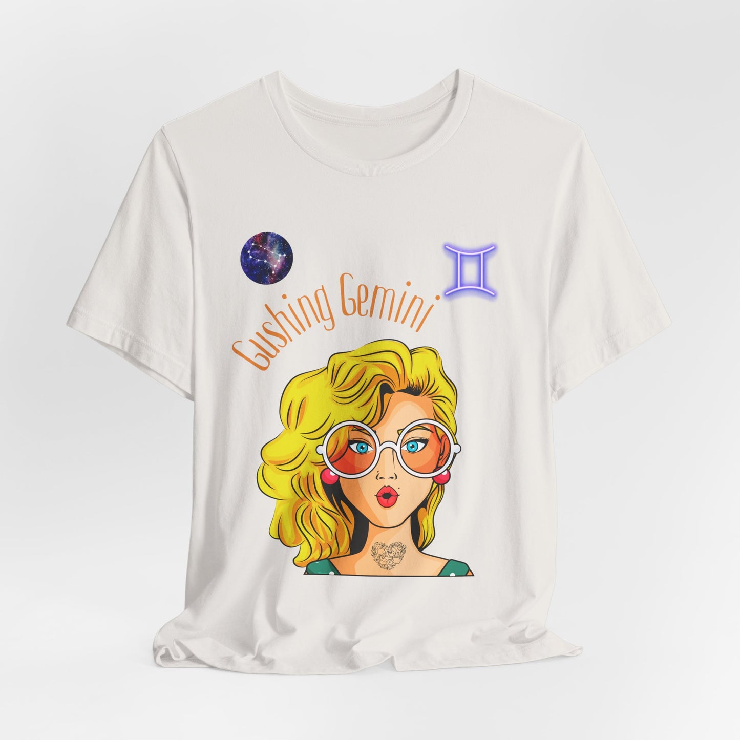 Gemini Astrology Tee, Zodiac Shirt, Horoscope Top, Birthday, Astrology Lovers T-Shirt, Casual Summer Wear