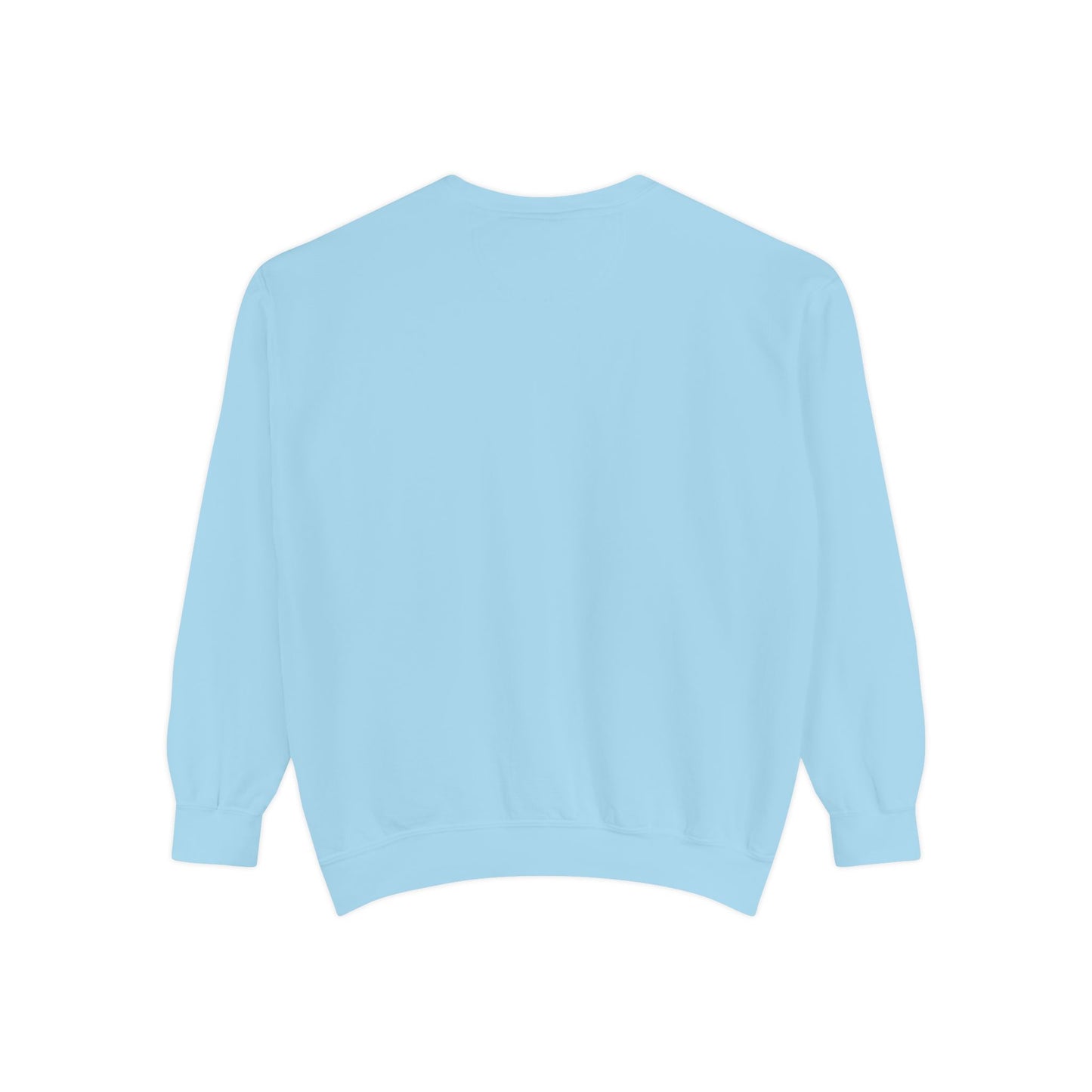 Unisex Garment-Dyed Song Lyric Sweatshirt, Gift for Music Lover, No Sunshine