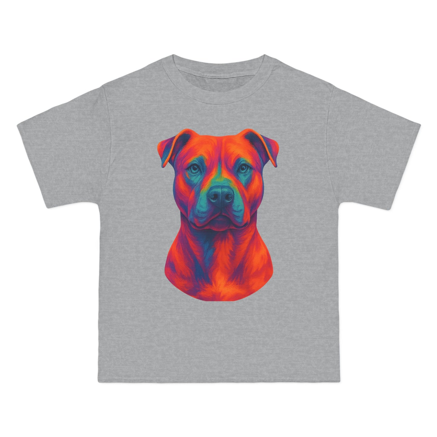 Vibrant Dog Lover's T-Shirt, Pet Apparel, Short-Sleeve Tee, Colorful Canine Art, Gift for Dog Owners, Animal Lover Fashion