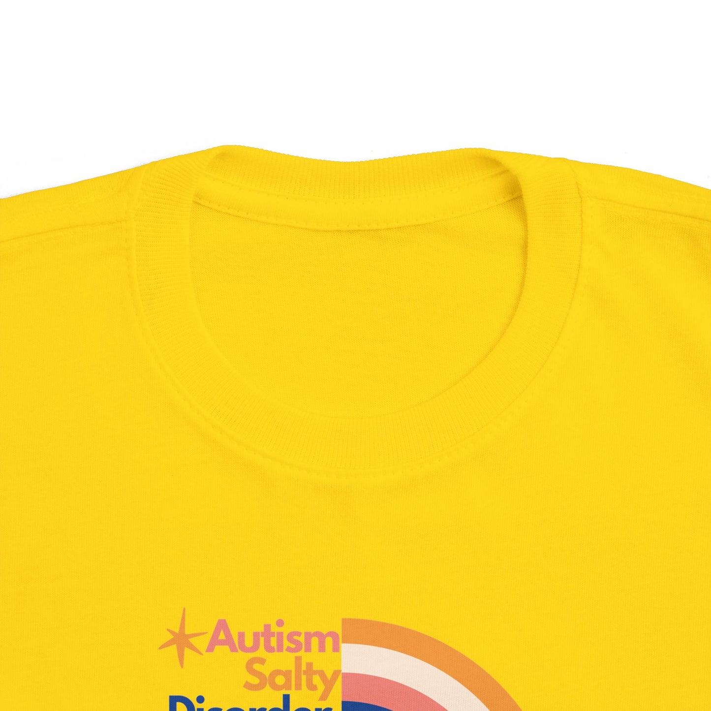 Toddler's Salty Autism Awareness Tee, Kids' Rainbow Shirt
