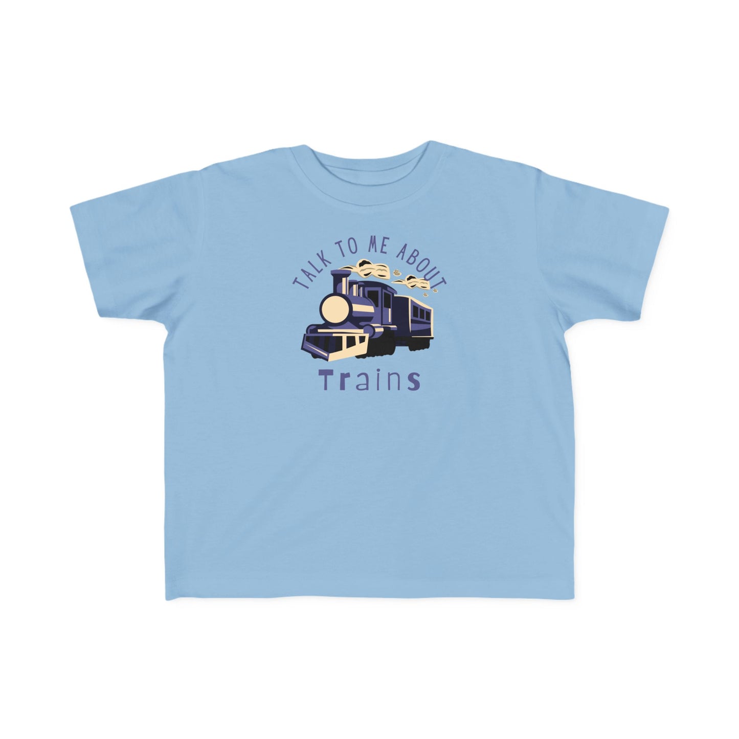 Train Enthusiast Toddler Tee, Kids Gift for Train Lovers