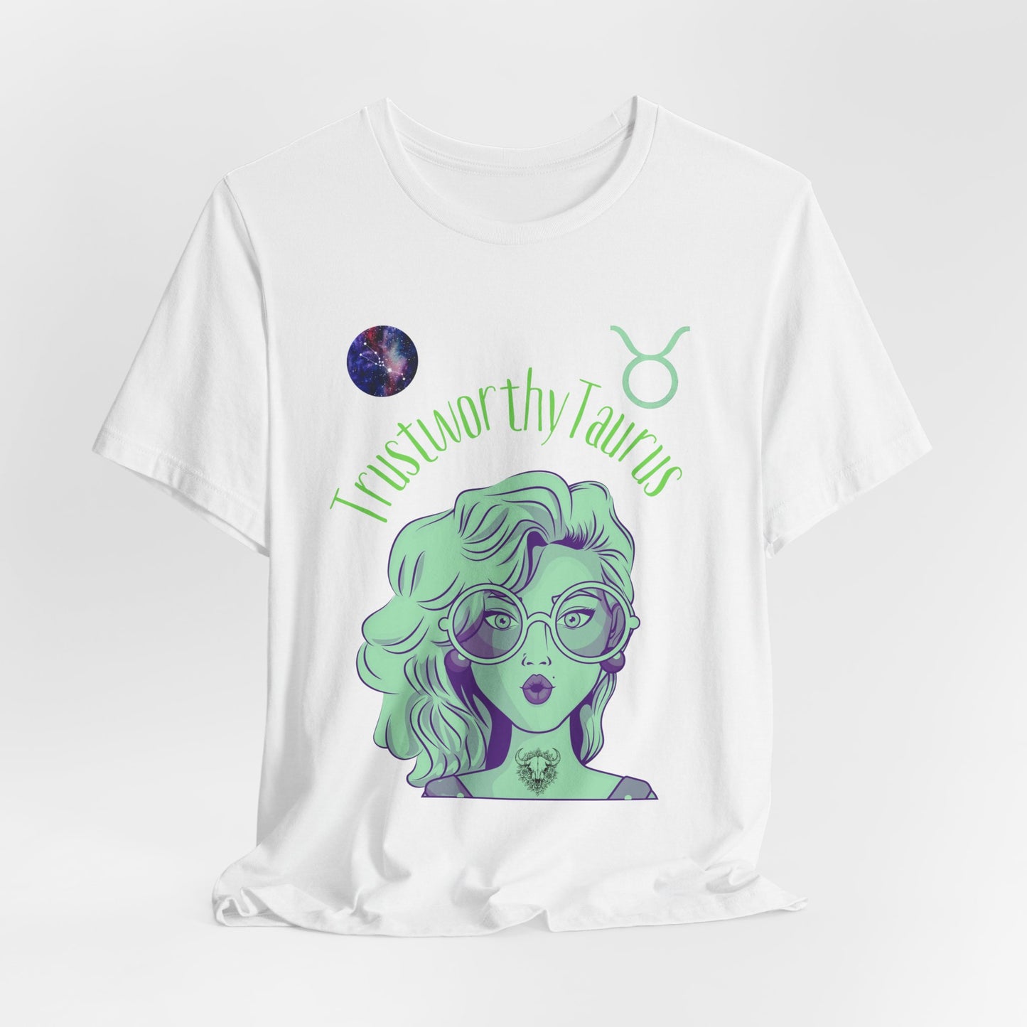 Taurus Astrology Tee: Trust Taurus Vibes, Zodiac Astrology Gift, Birthday Celebration, Horoscope Apparel, Cosmic Style