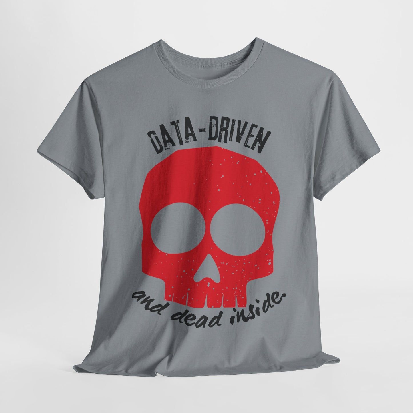 BCBA, RBT, Therapist T-shirt-Data Driven and Dead Inside – Skull ABA Therapy Tee