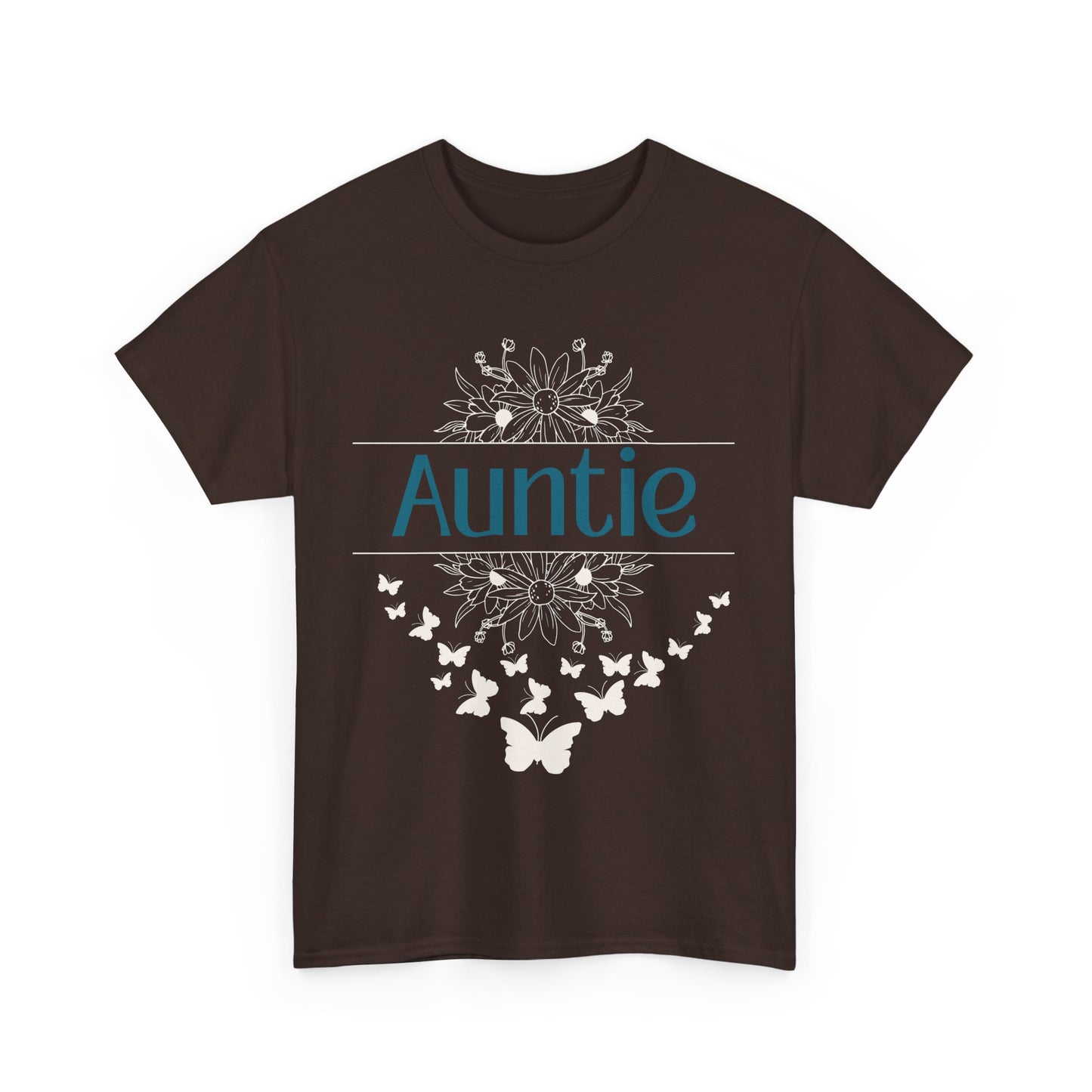 Auntie Floral Unisex T-Shirt, Gift for new Aunt