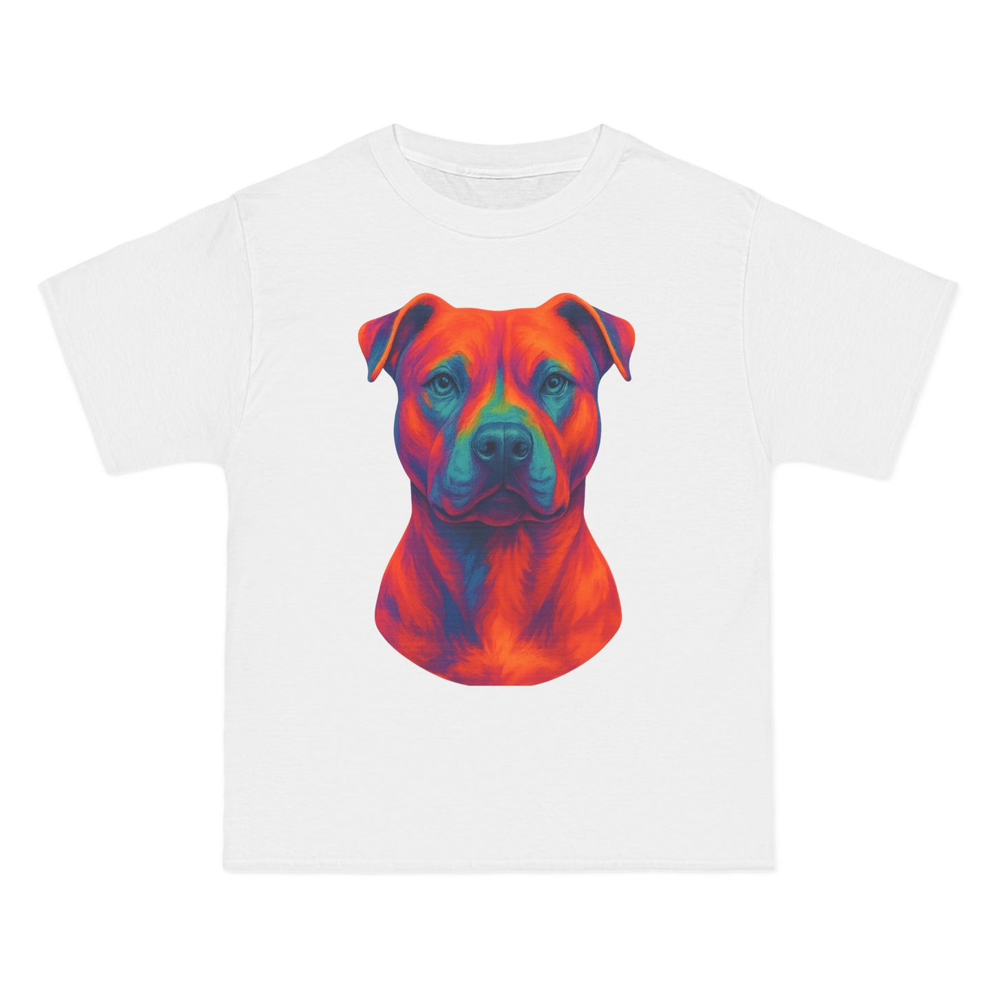 Vibrant Dog Lover's T-Shirt, Pet Apparel, Short-Sleeve Tee, Colorful Canine Art, Gift for Dog Owners, Animal Lover Fashion