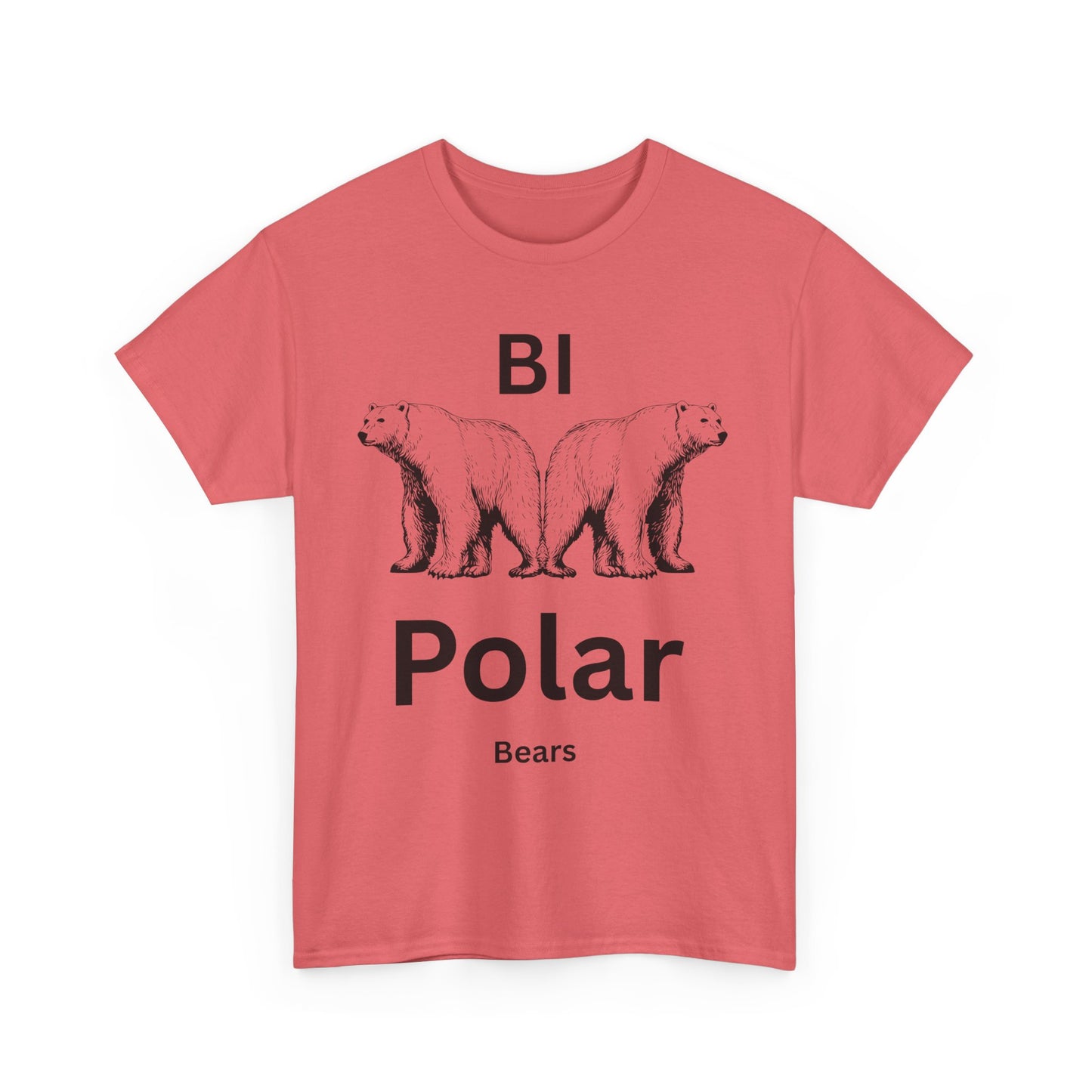 Bi-Polar Bears Graphic Tee | Funny Polar Bear Shirt, Gift for Animal Lovers