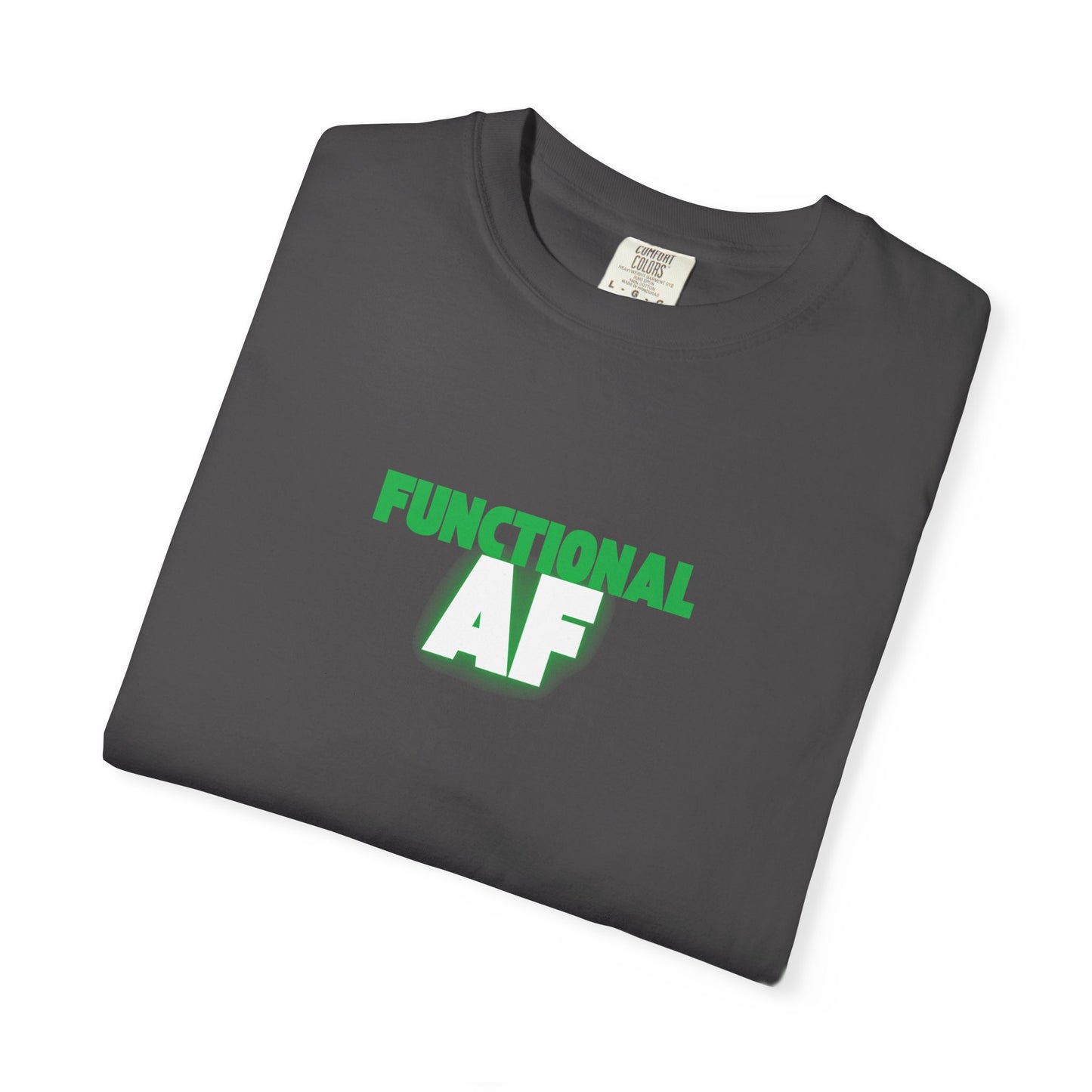 Functional AF RBT BCBA Comfort Colors T-Shirt, Casual Streetwear, Gift for Therapist, Comfortable ABA Tee, Summer Essential