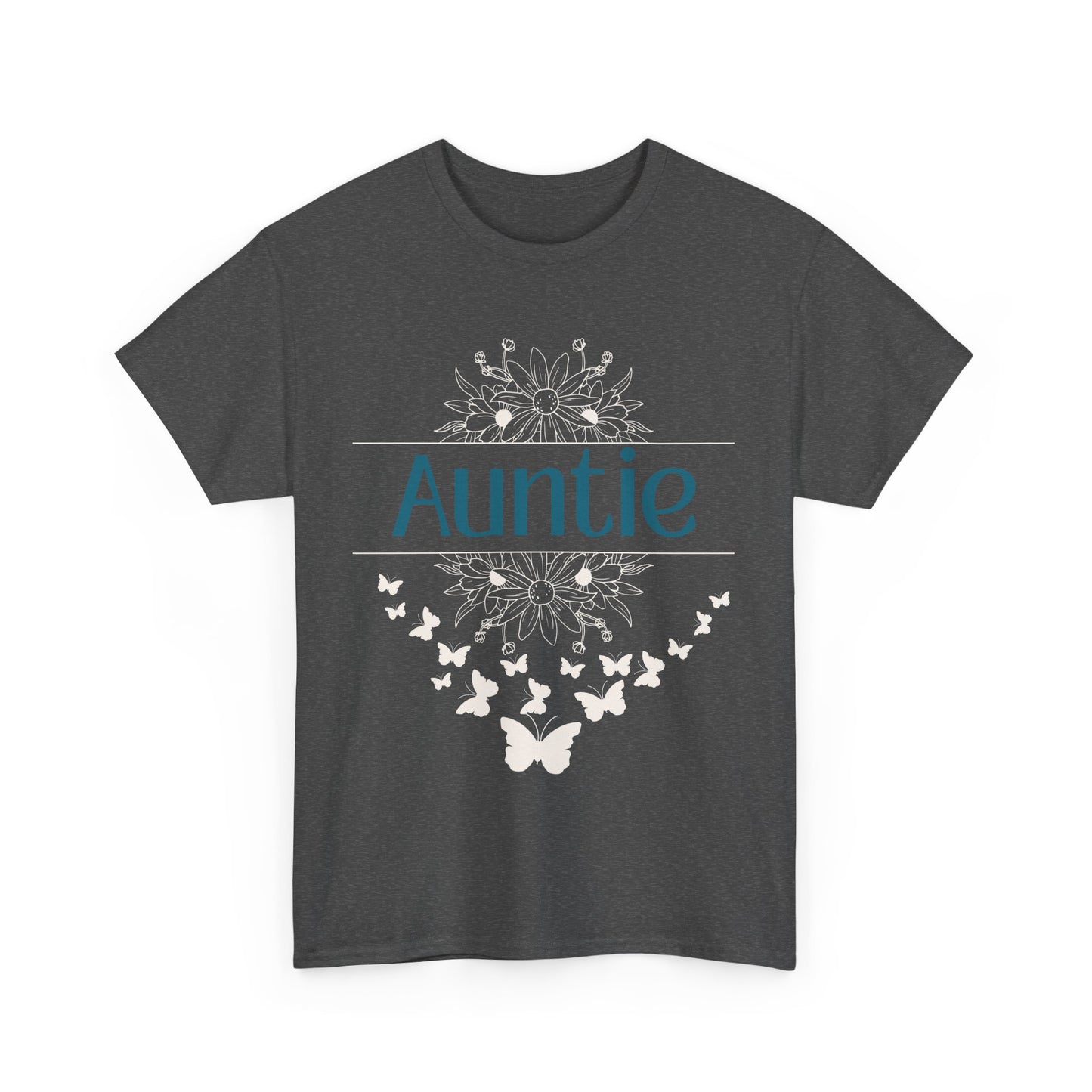 Auntie Floral Unisex T-Shirt, Gift for new Aunt