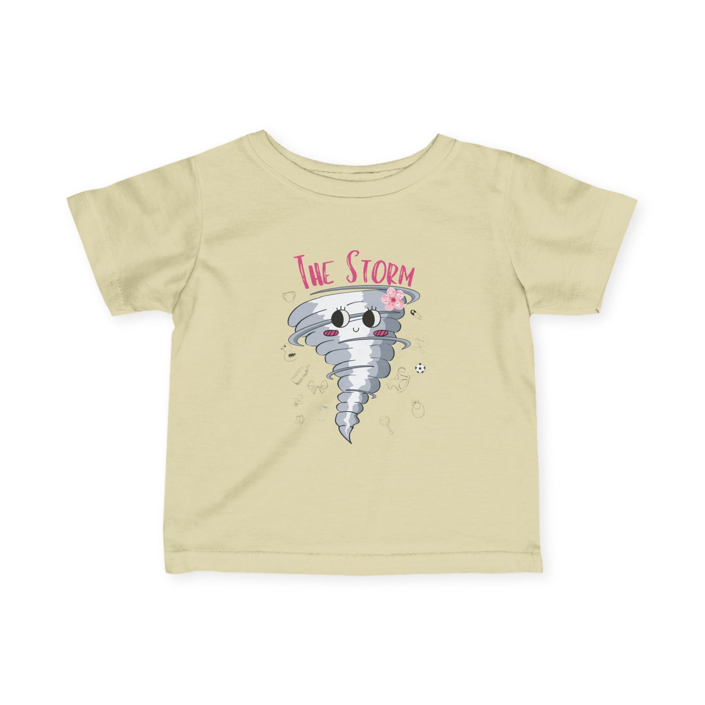 Cute Tornado Infant Tee, Baby Storm Shirt, Kids Weather T-shirt, Funny Matching Toddler Shirt, Baby Shower Gift, Nursery Decor