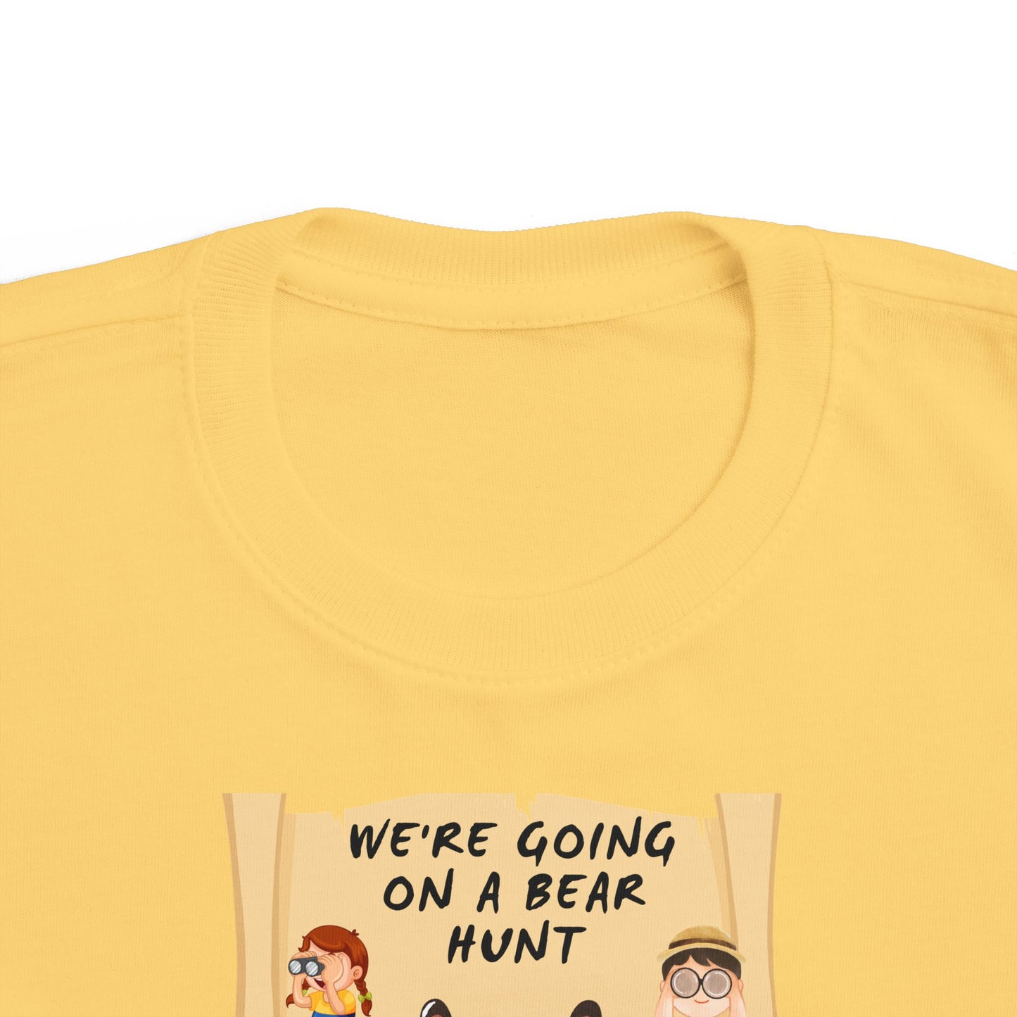 Toddler Bear Hunt Tee - Cute Exploration Shirt for Kids, Storytime and Outdoor Adventures