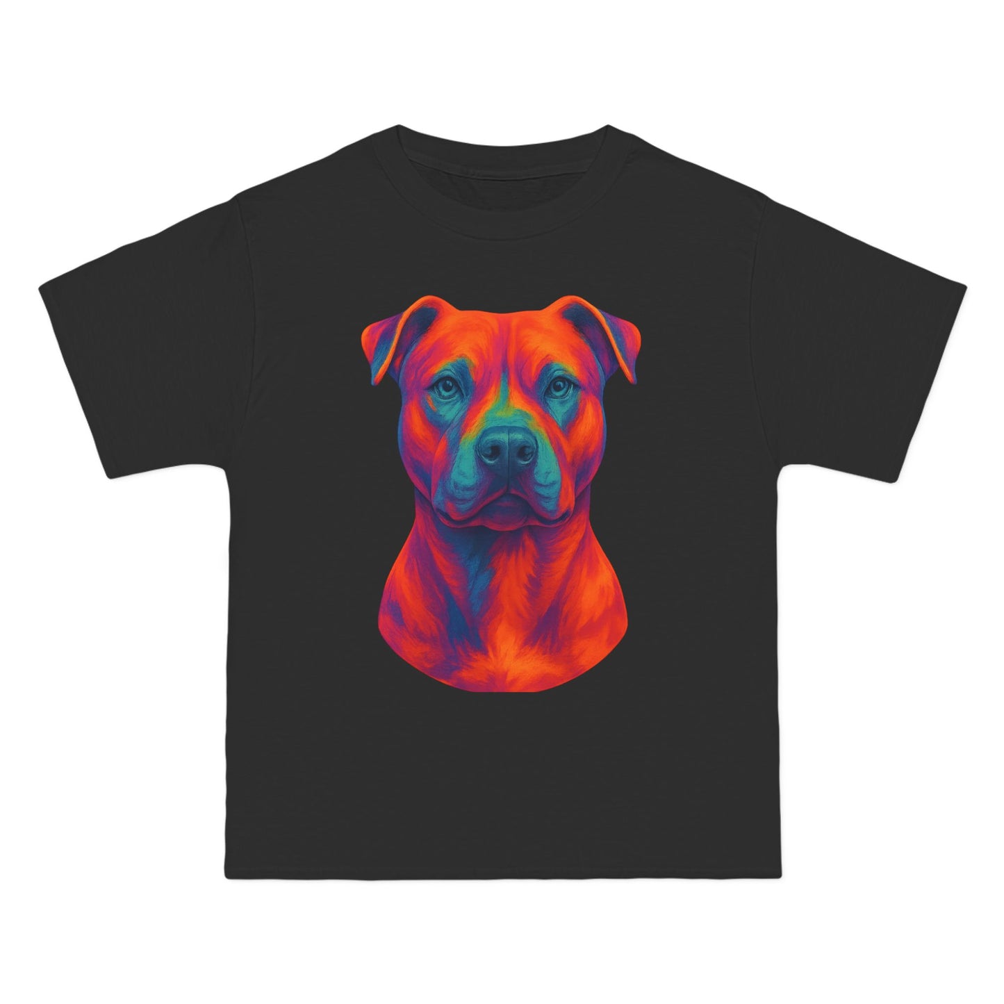 Vibrant Dog Lover's T-Shirt, Pet Apparel, Short-Sleeve Tee, Colorful Canine Art, Gift for Dog Owners, Animal Lover Fashion