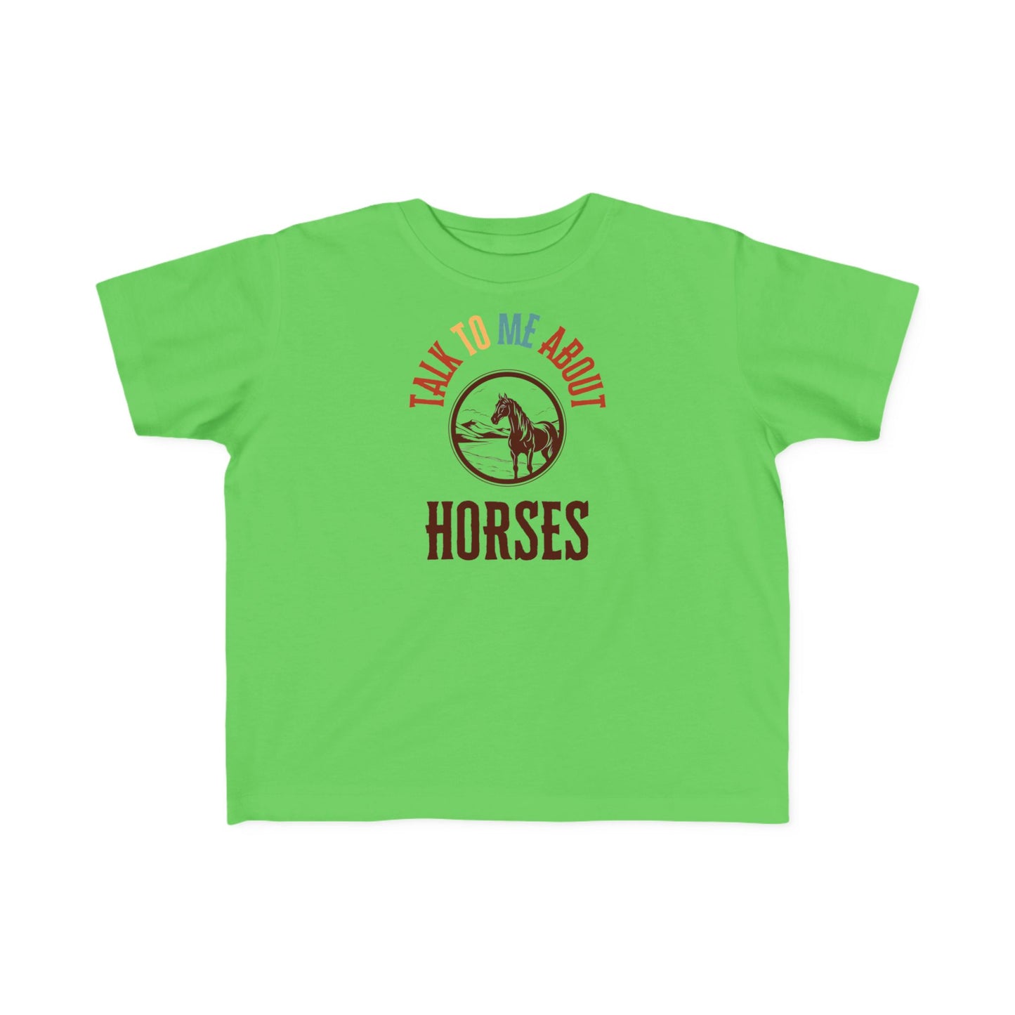 Toddler Horse Lover Tee, Kids T-Shirt, Horse Themed Gift, Equine Baby Apparel
