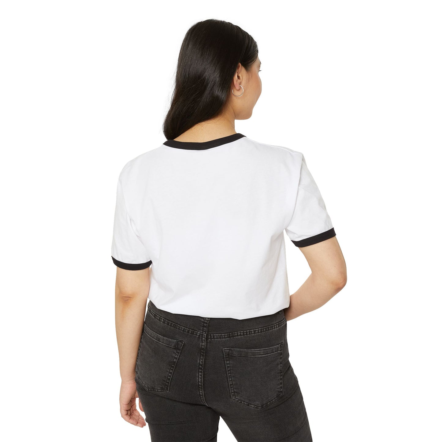 Retro Vibes Unisex Ringer T-Shirt - Casual Style, 90s Aesthetic, Perfect Gift for Music Lovers, Vintage Fashion, Festival Wear