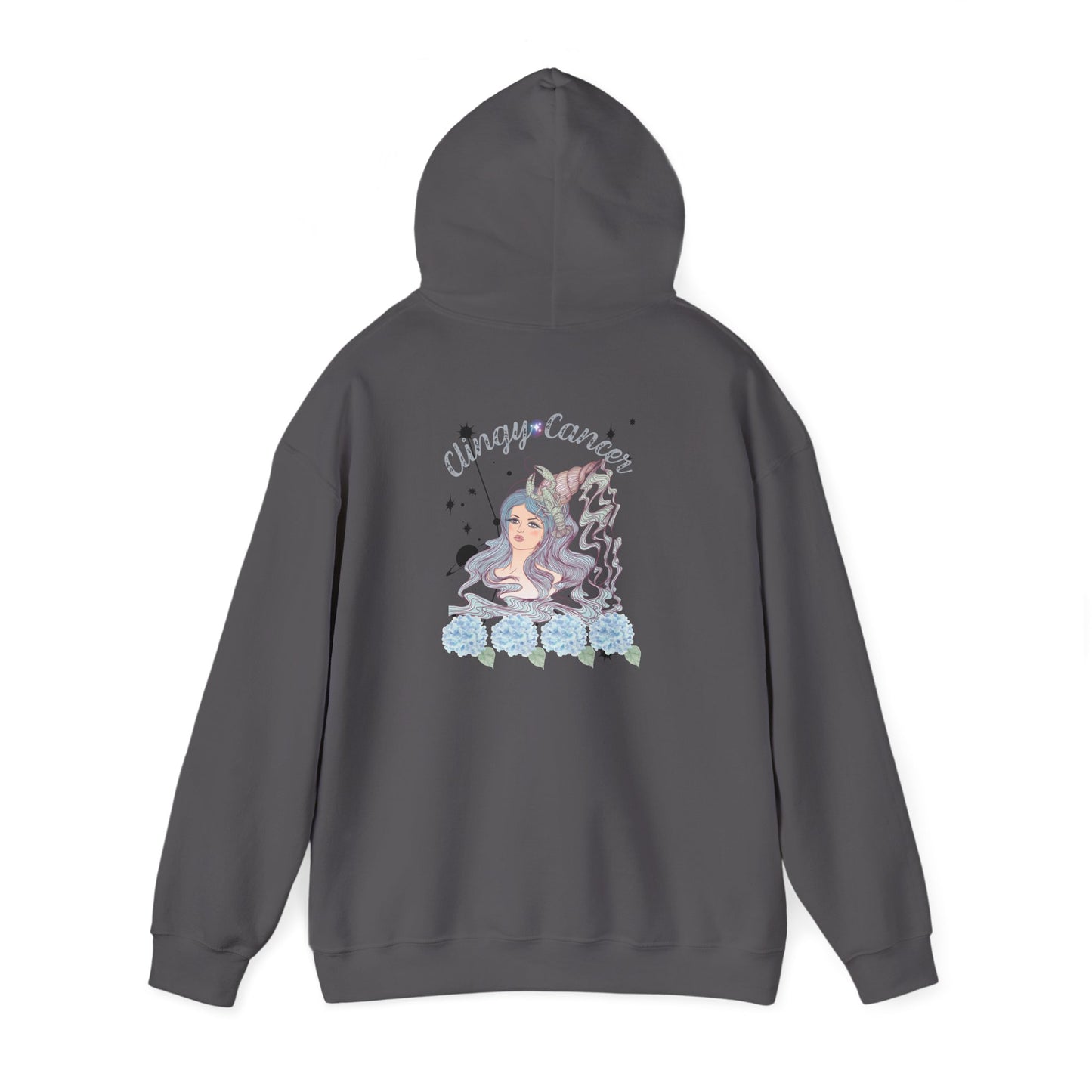 Cancer Zodiac Unisex Hoodie - Celestial Astrology Horoscope Sweatshirt for Women and Men