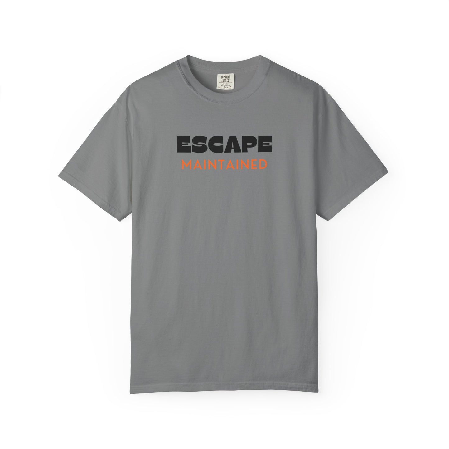 RBT BCBA Comfort Colors T-Shirt: Escape Maintained, Therapist Wear, Gift for Technician, ABA Vibes