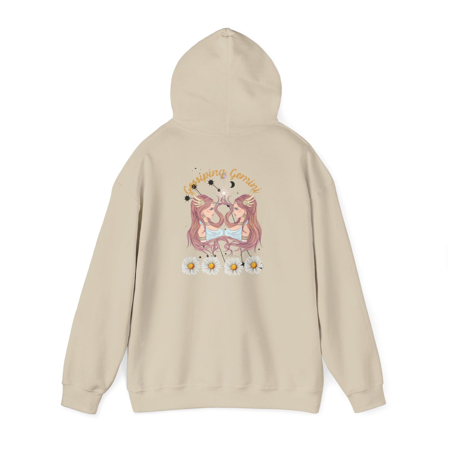 Gemini Unisex Hoodie: Cosmic Zodiac Astrology Gift for Horoscope Enthusiasts
