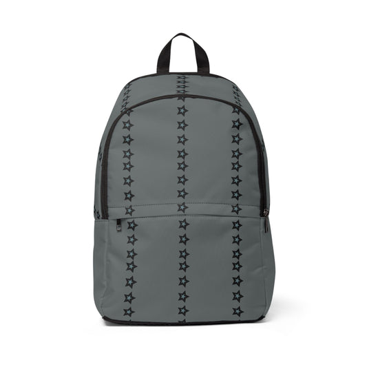 Stylish Unisex Fabric Backpack with Star Design, Trendy School Bag, Cute Travel Companion, Unique Gift for Teens, Everyday Essentials
