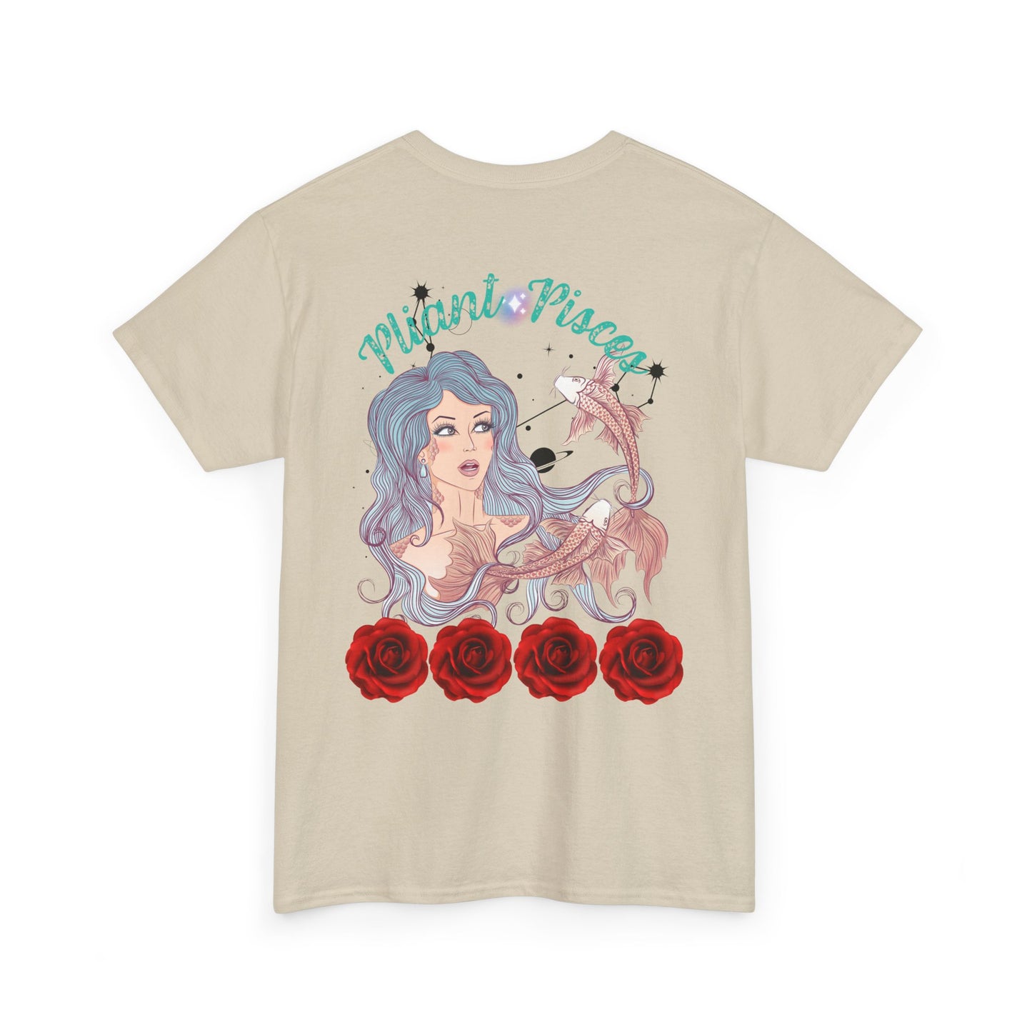 Pisces Zodiac Graphic Tee, Astrology Gift, Horoscope Shirt, Unique Birthday Gift, Unisex Heavy Cotton Tee